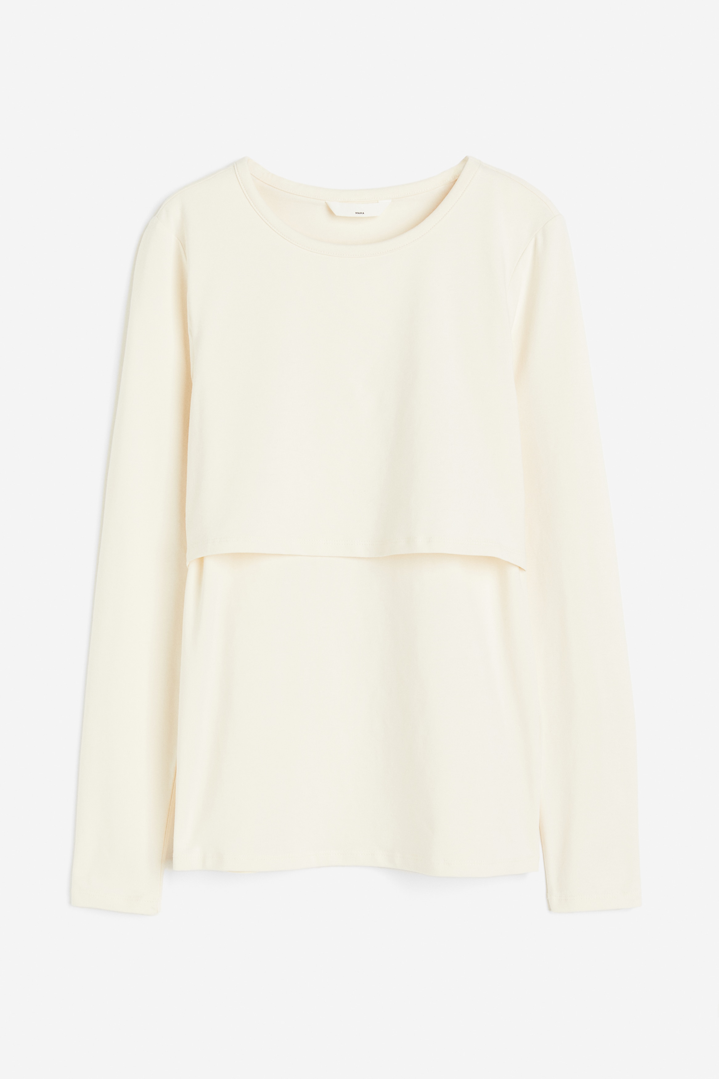 MAMA Nursing Top - Cream - Ladies | H&M US