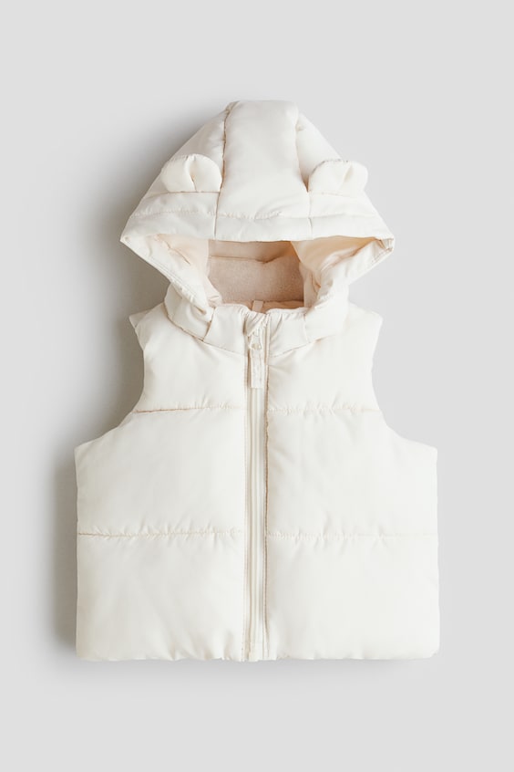Детские жилеты H&M Hooded Puffer Vest
