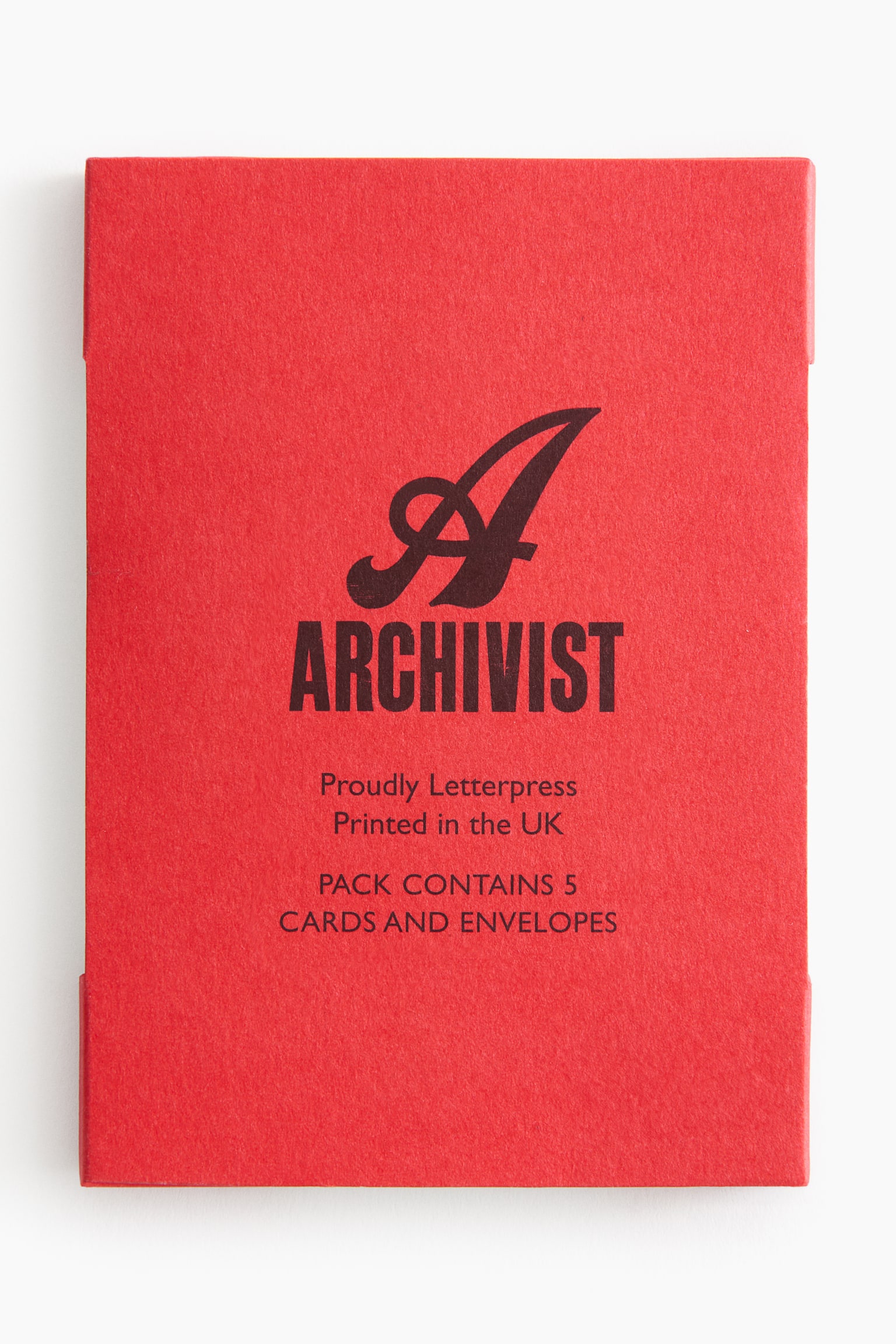 Candy Cane Dog Notelet Pack - Blue - 2