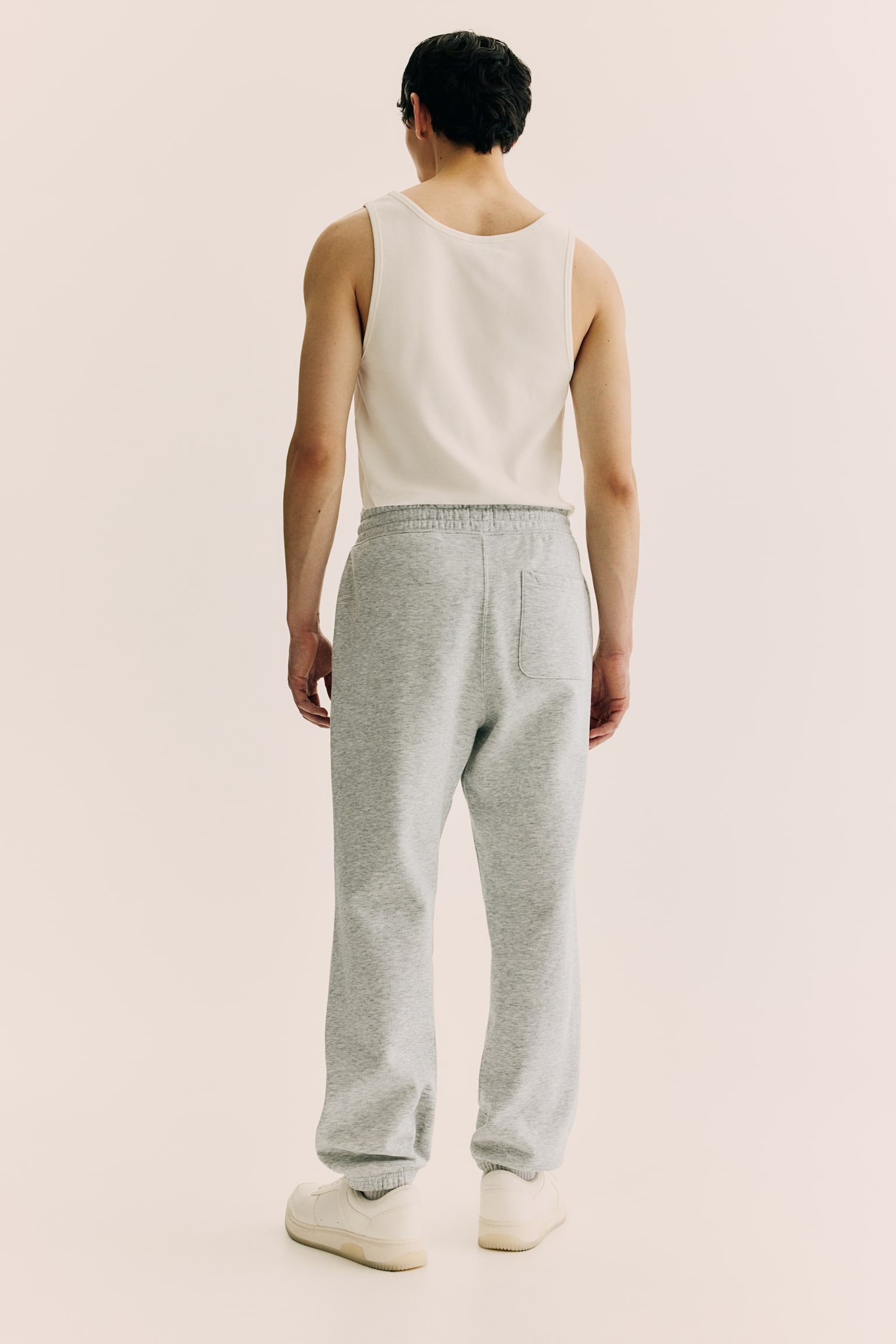 Sweatpants Loose Fit - Gråmelerad/Beige/Svart/Mörk gråbeige/Marinblå/Mörkbrun - 6