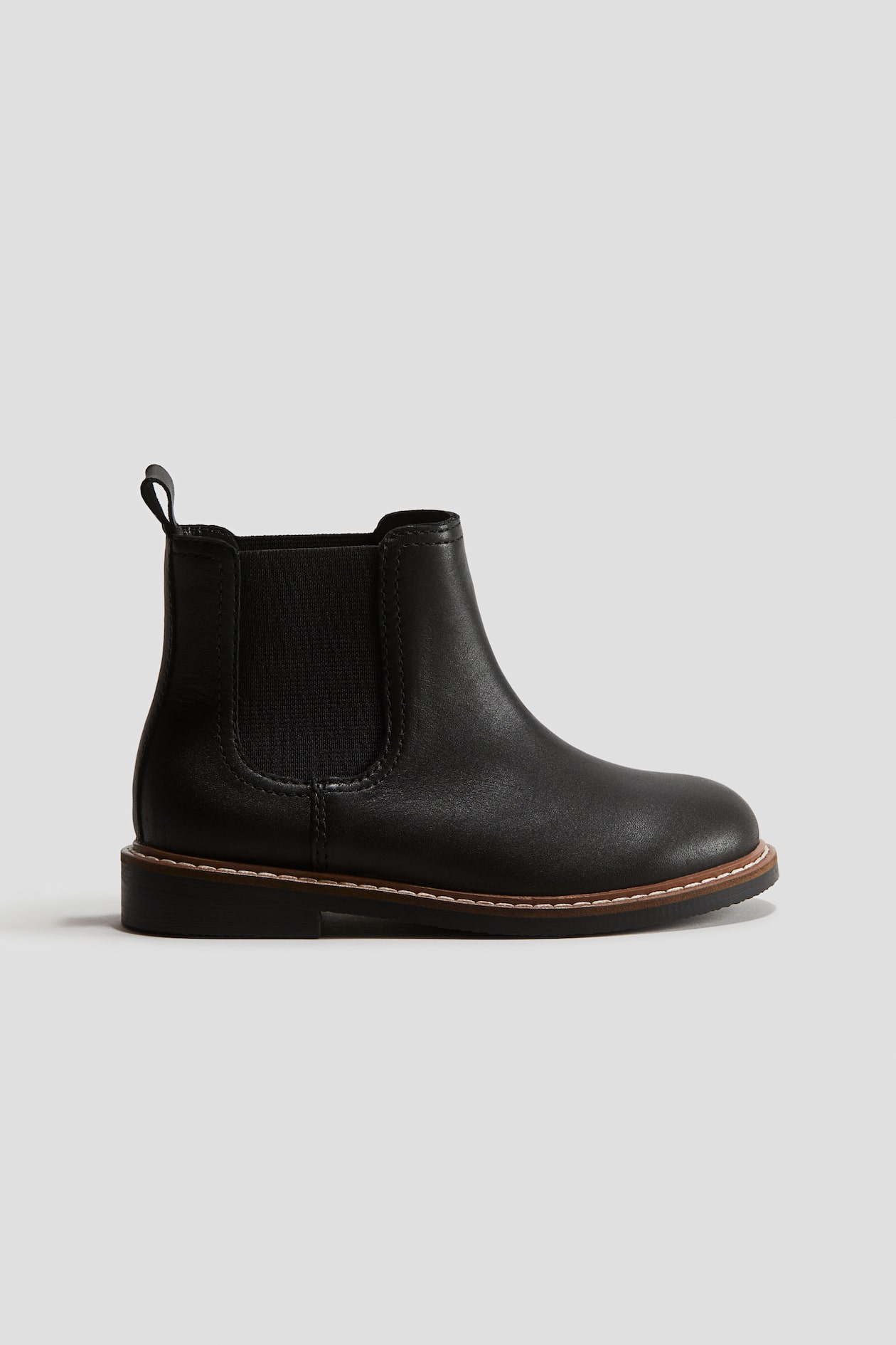 H&M soft leather chelsea boots d9299b1710d396383574e92cfb2266  main image 4