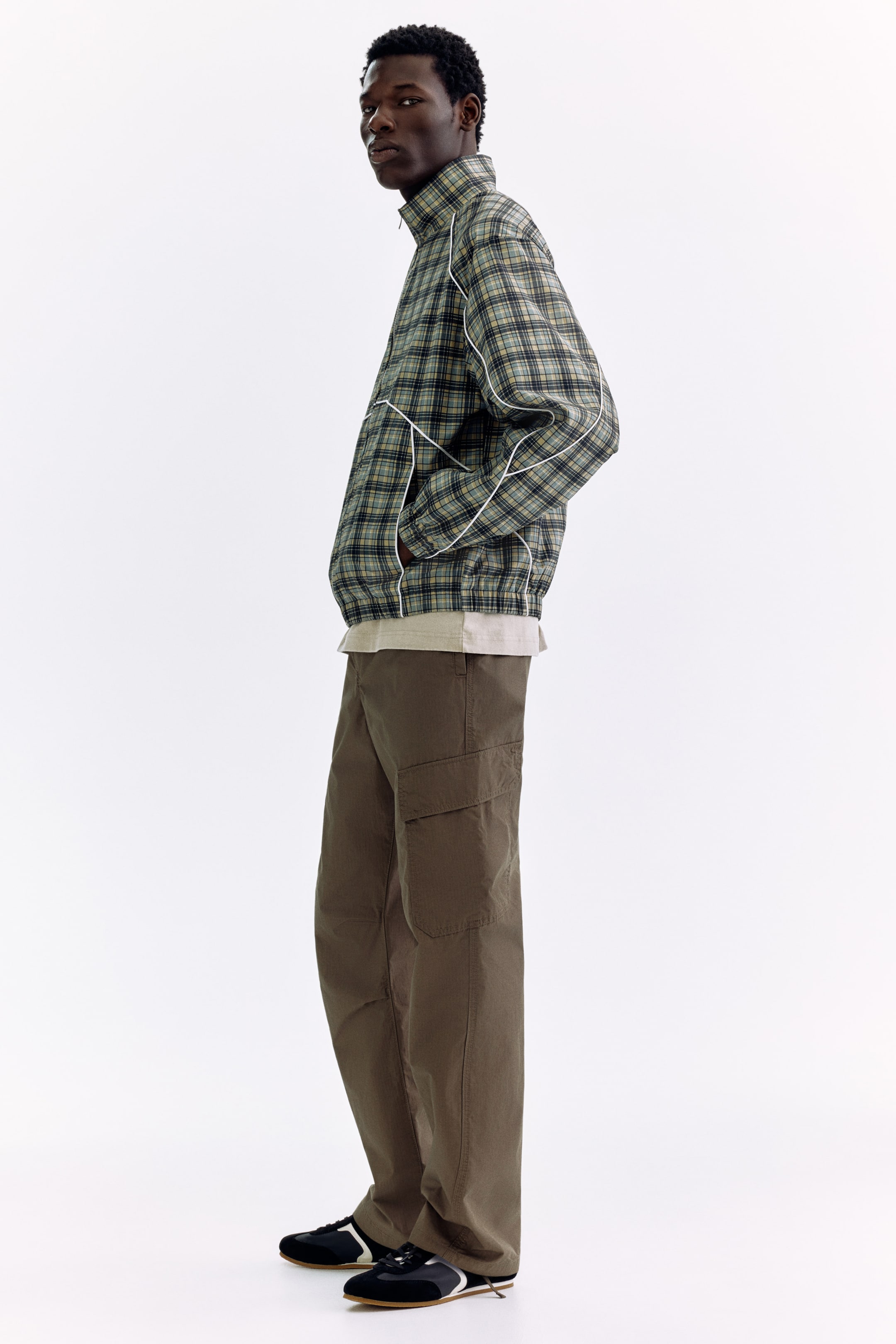 Мужские брюки H&M Regular-Fit Cargo Pants — фото 3