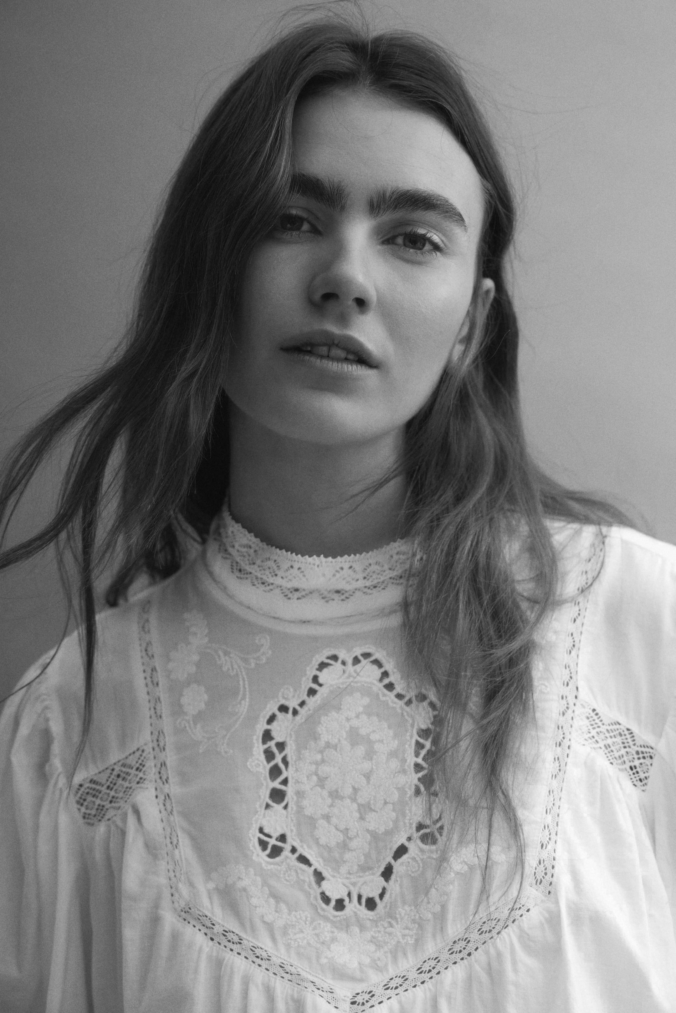 Grotere afbeelding bekijken: Katoenen blouse - Wit - DAMES | H&M NL 1