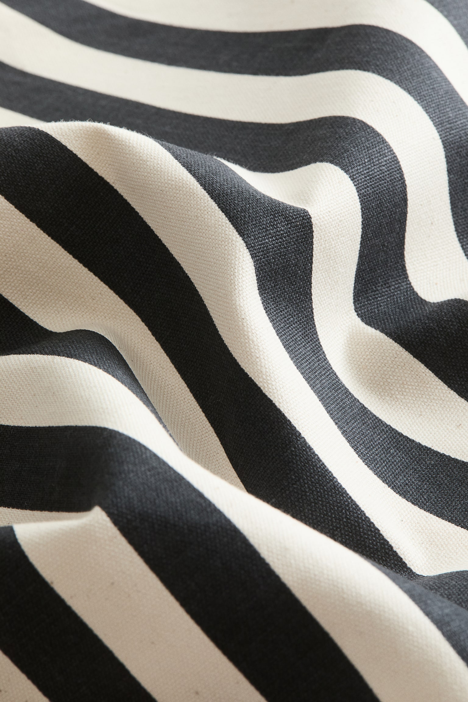 Outdoor cushion cover-Cinzento escuro/Riscas - 3