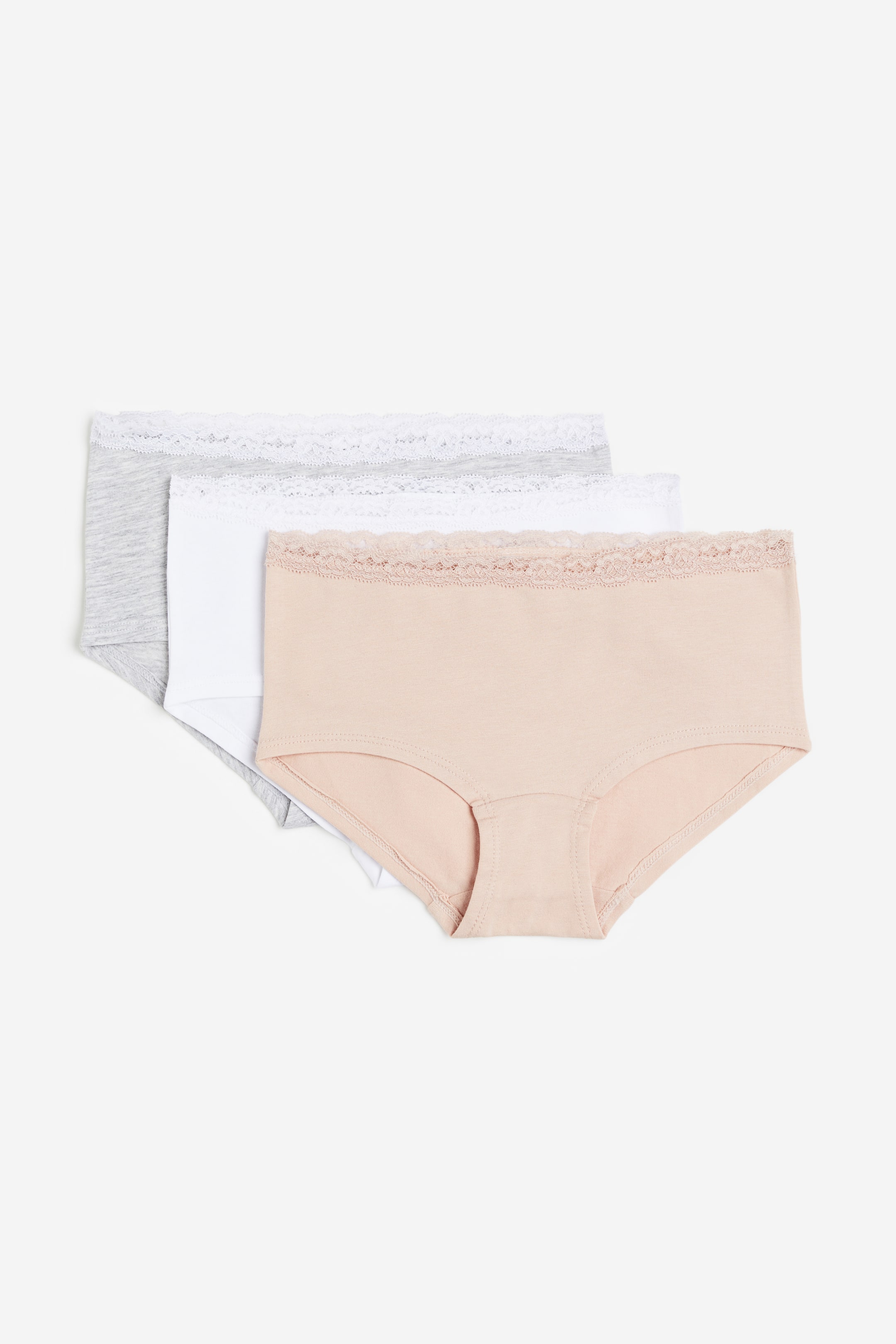 3-pack Cotton Hipster Briefs