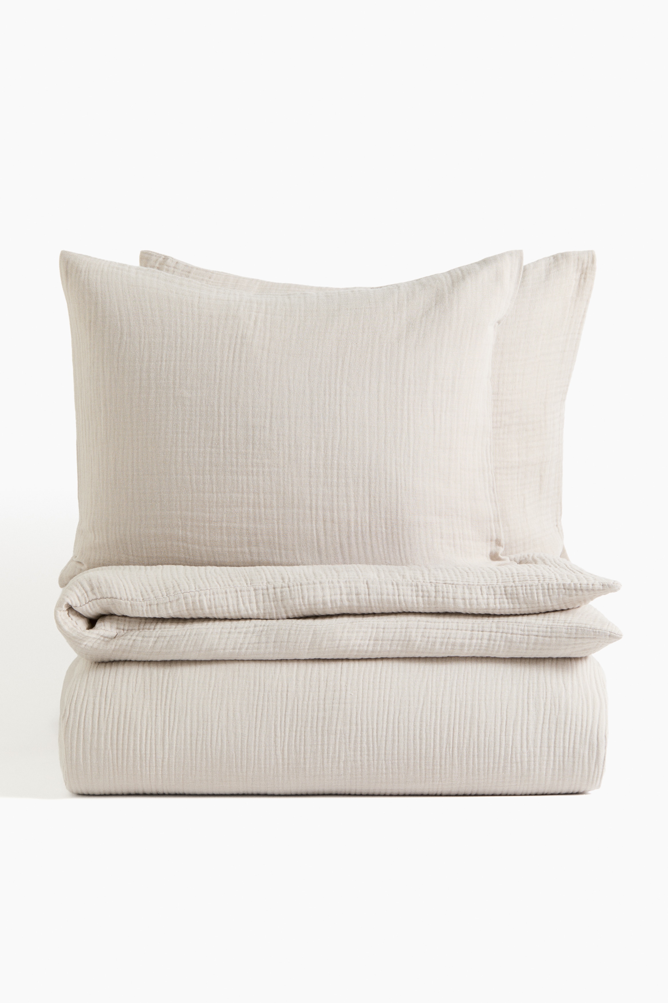 Muslin King/Queen Duvet Cover SetModel