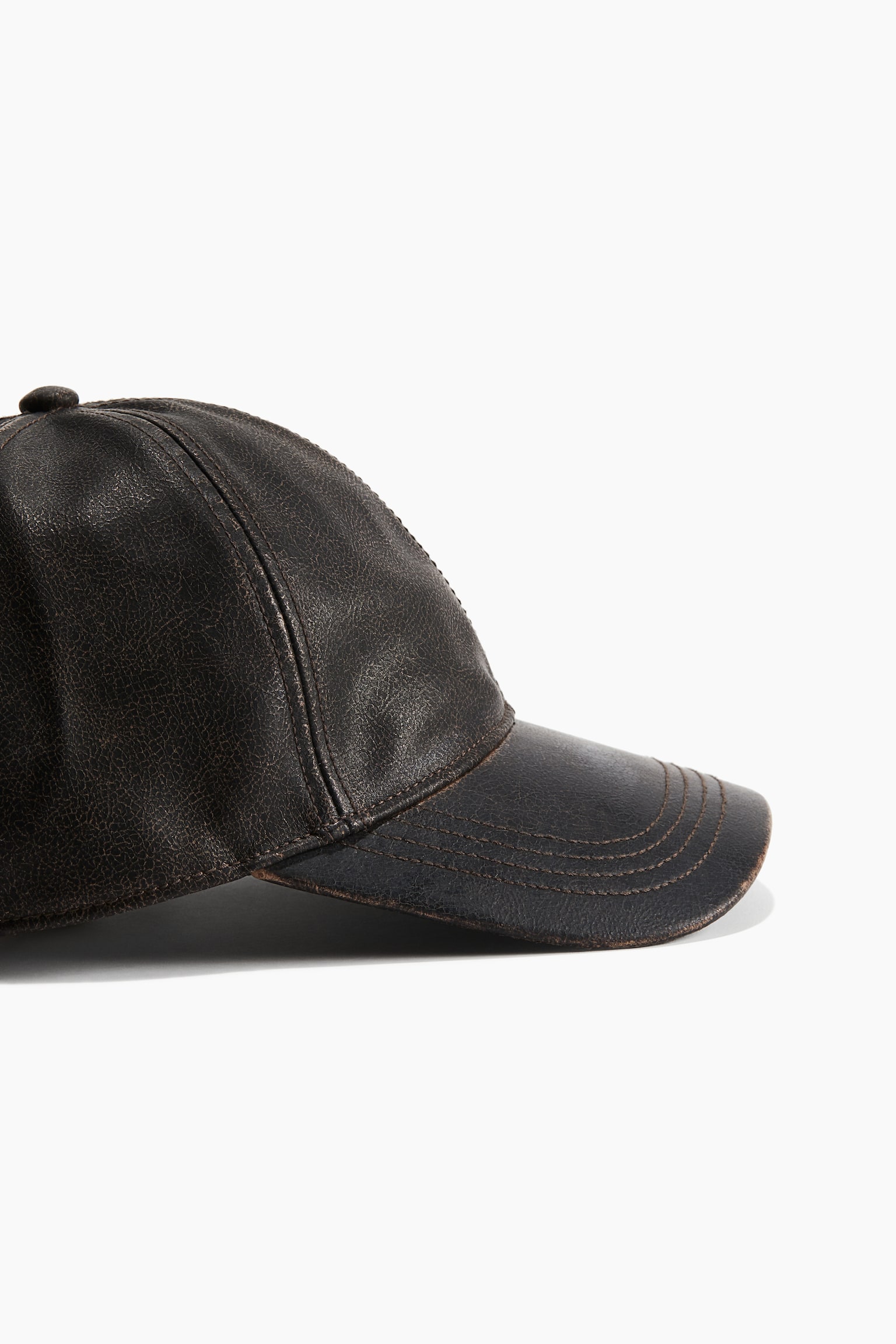 Cap - Dark brown/Distressed/Beige/Grey/Dark grey - 2