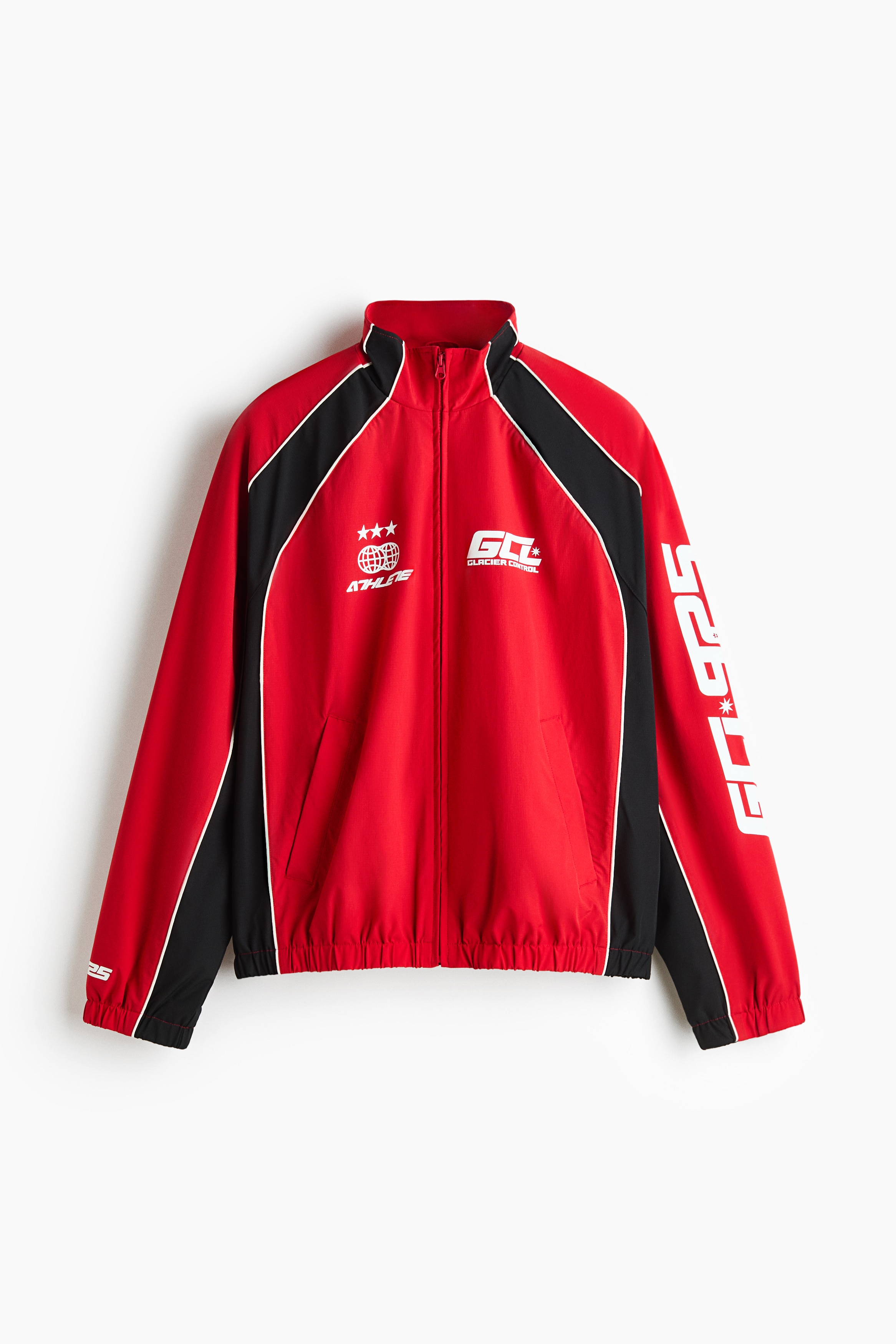 Veste de survêtement - Rouge/logo Glacier Control