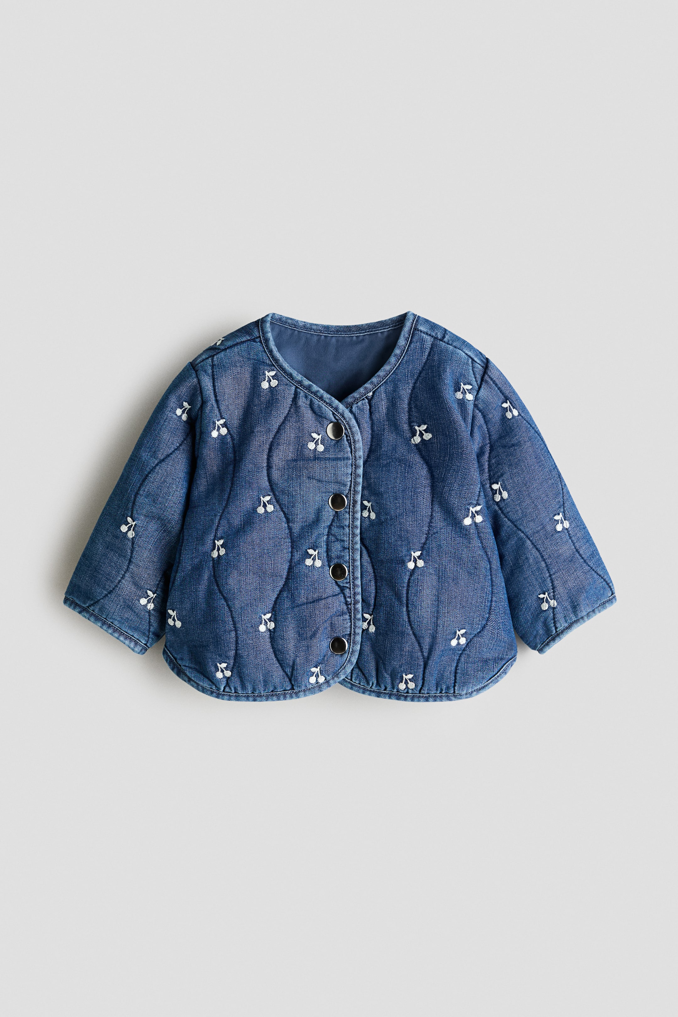Veste matelassée en denim