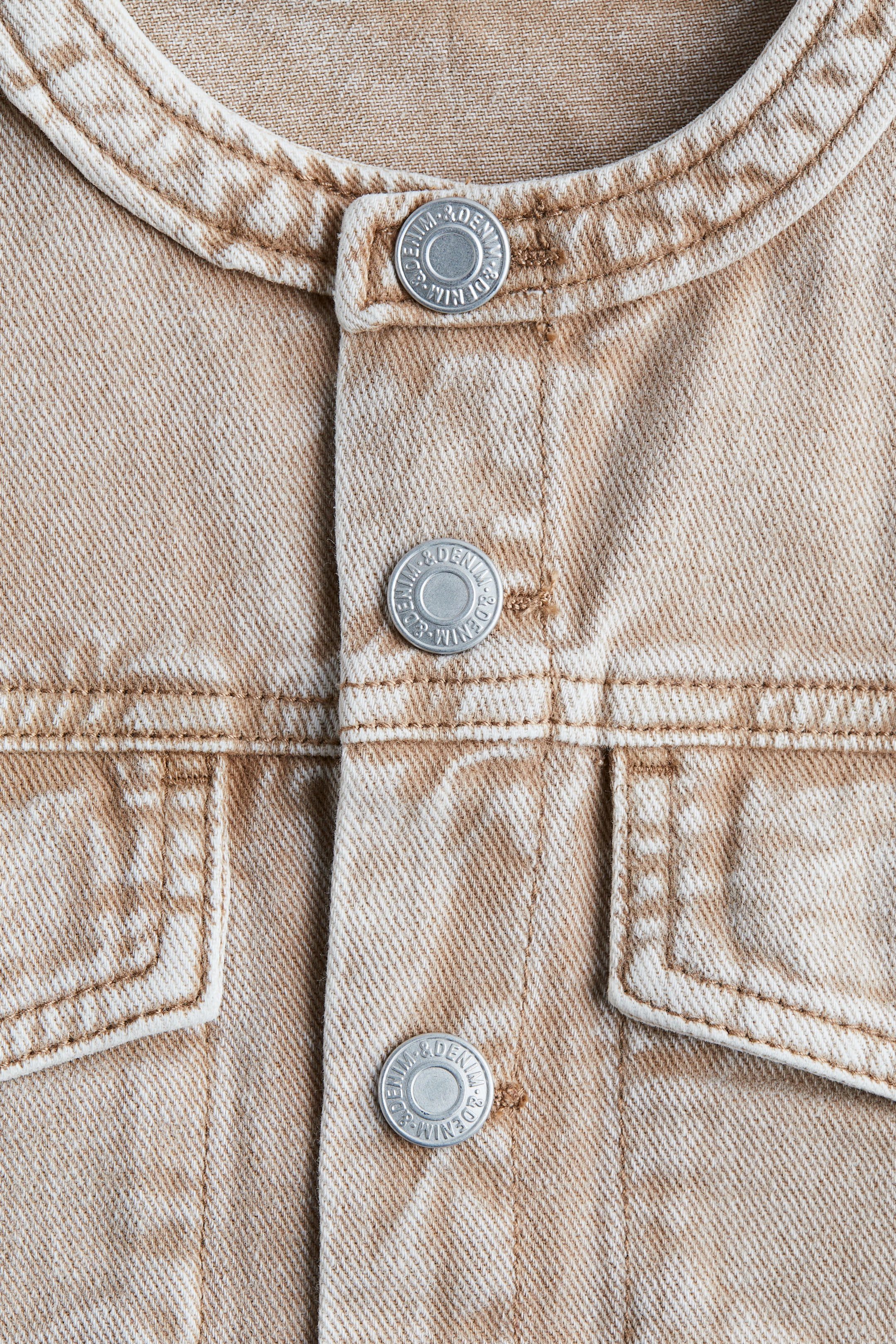 Veste carrée en denim