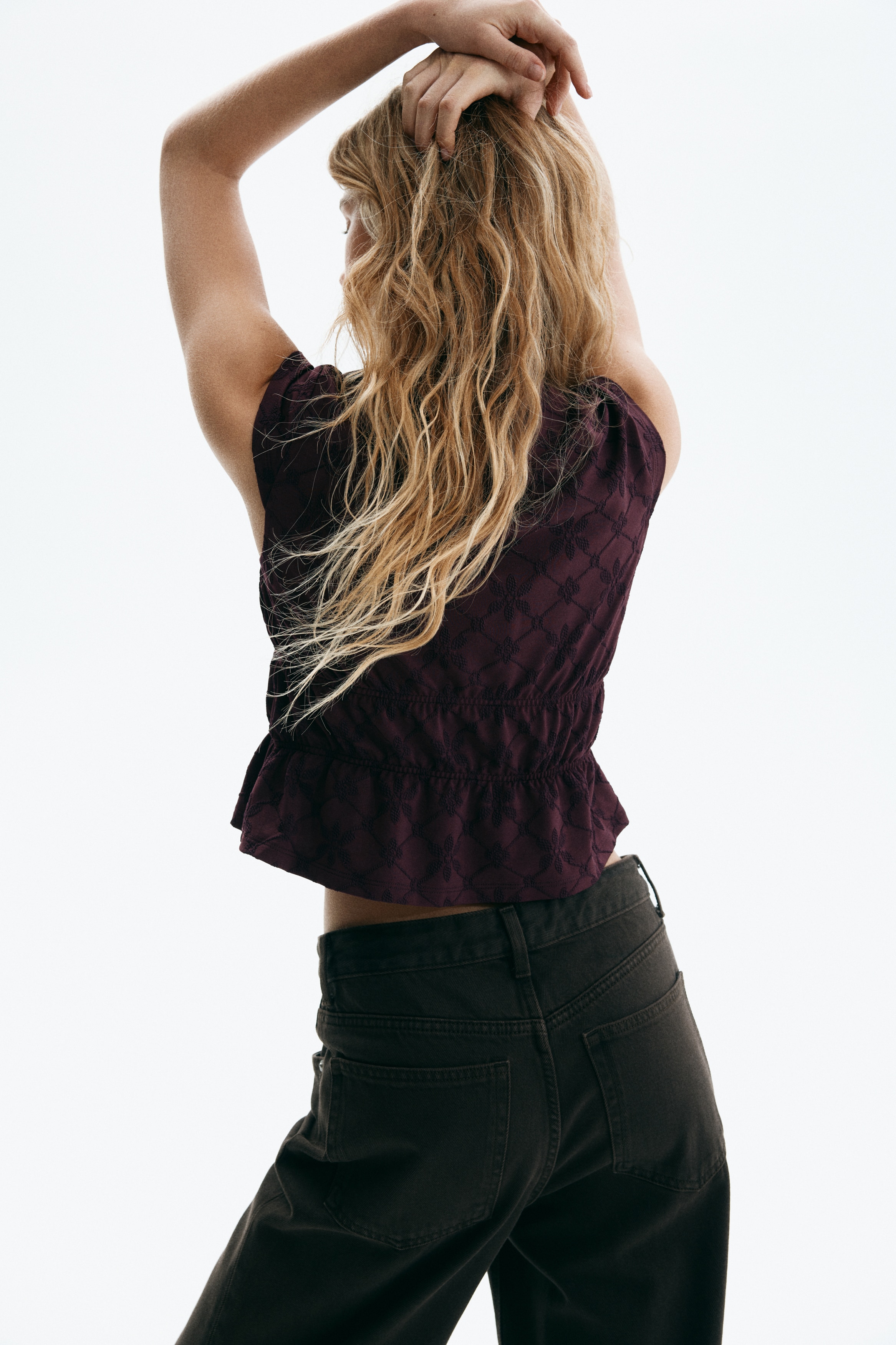Tie-front top