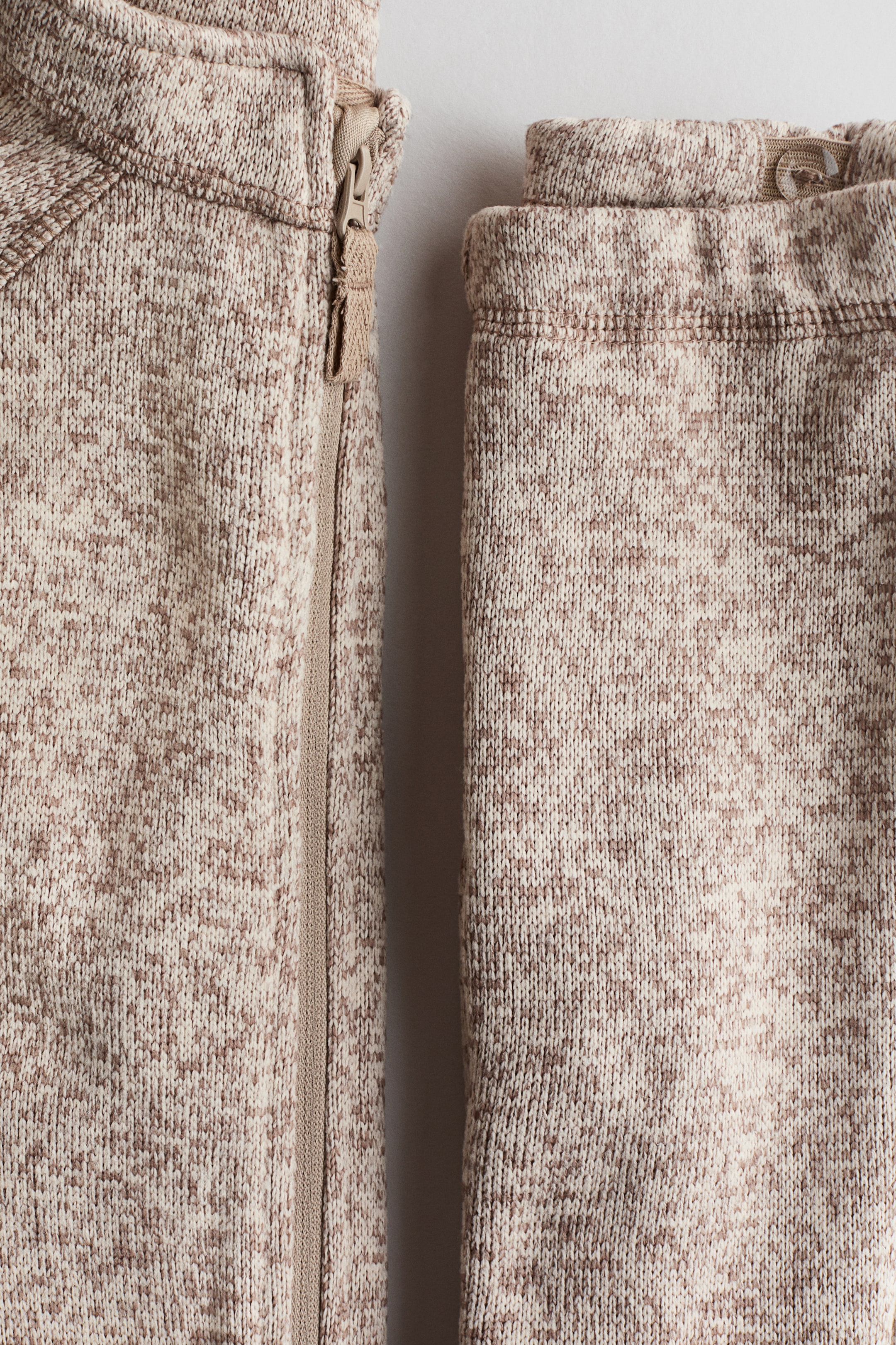 Ensemble 2 pièces en tricot polaire