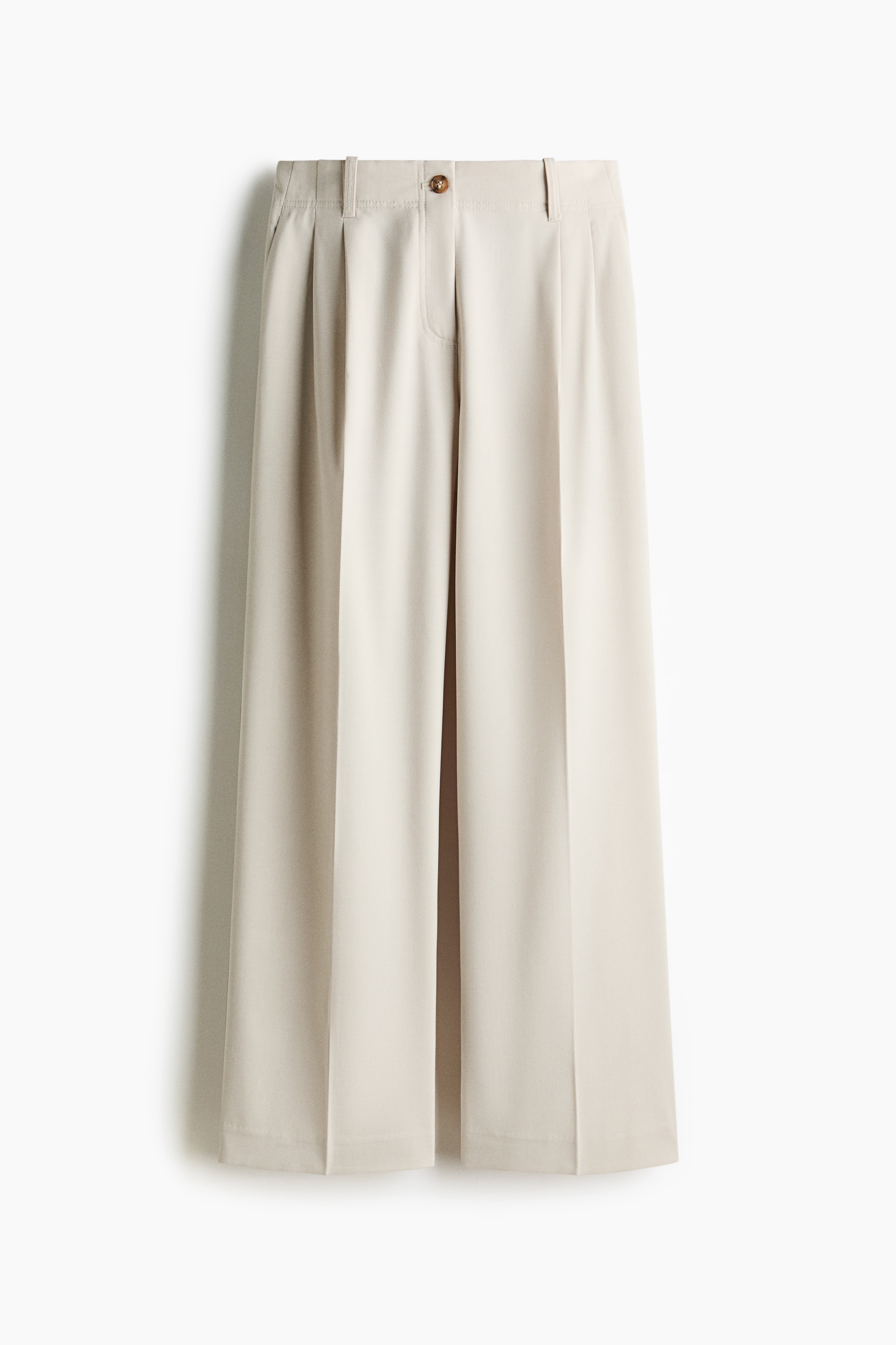 Pantalón sastre - Beige claro/Café/Negro