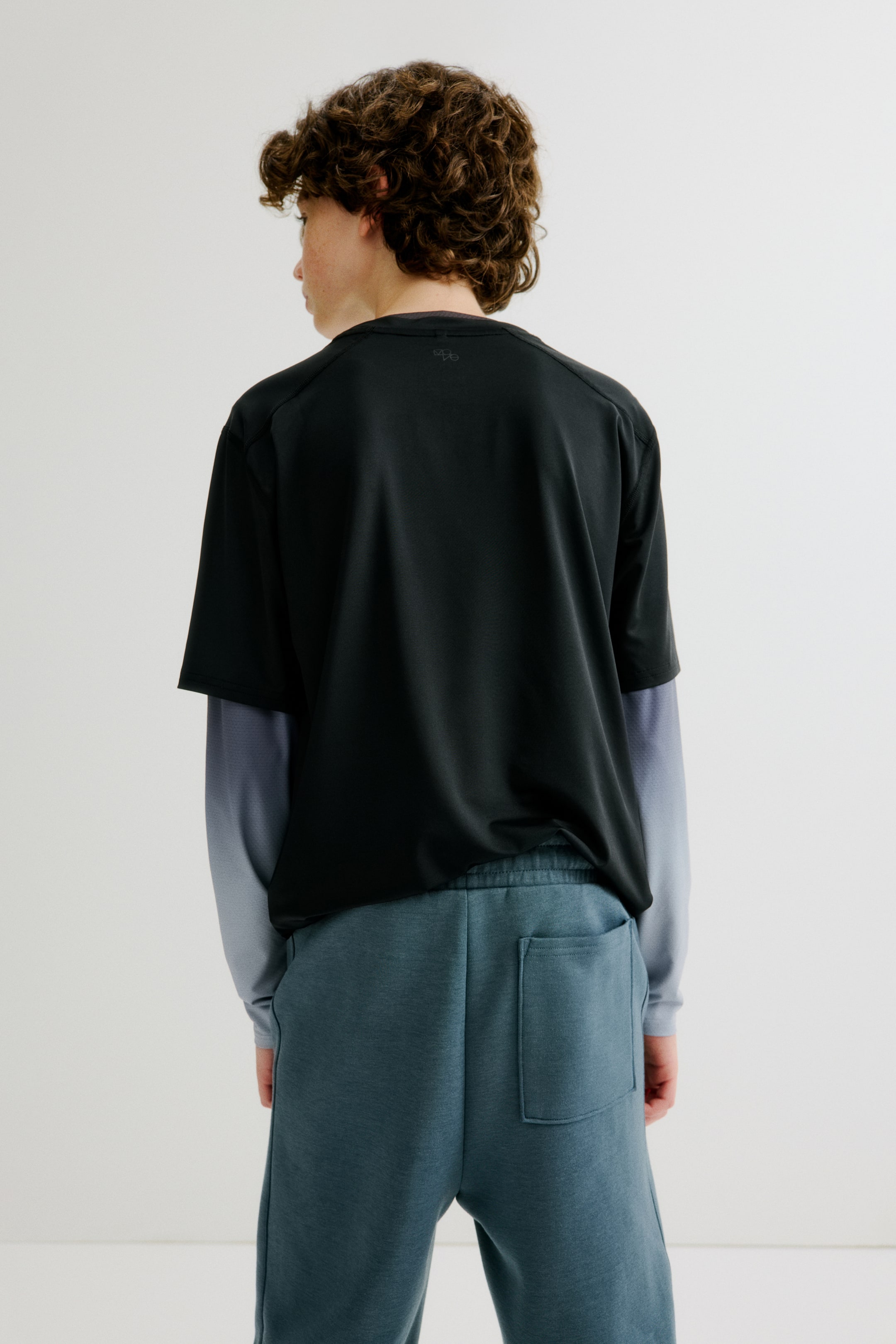 Ampliar la imagen: Relaxed Fit Sports joggers with DryMove™ - Azul cerceta - Kids | H&M MX 4