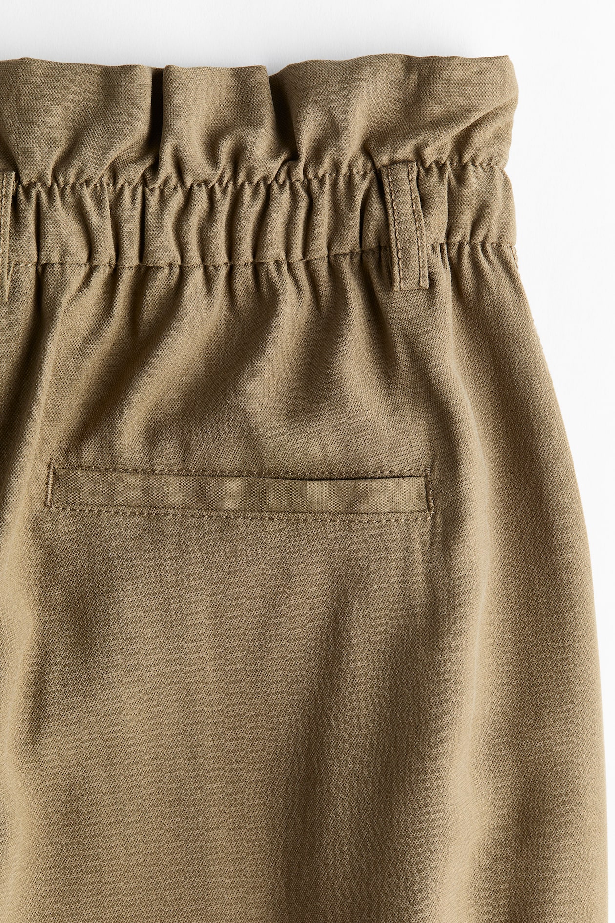 Barrel-Leg Paper-Bag Pants - image 2