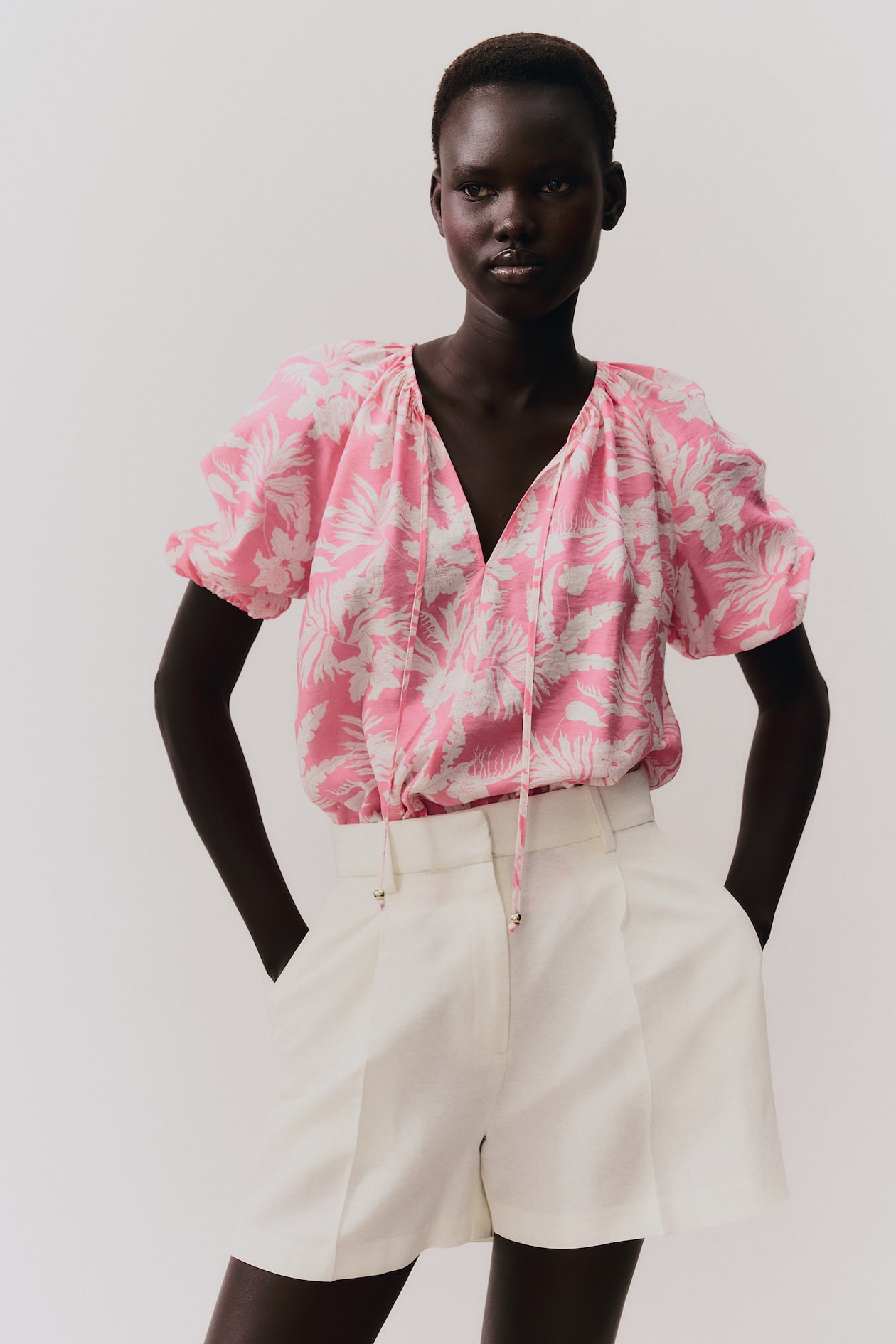 Balloon-Sleeved Blouse - image 2
