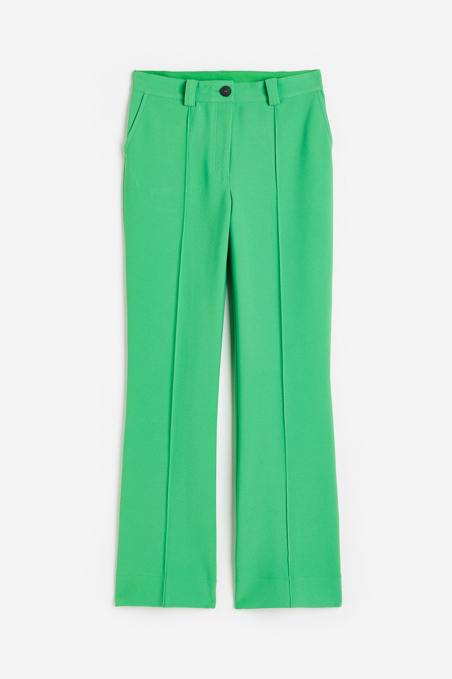 Tailored Jersey Pants - Green - 1