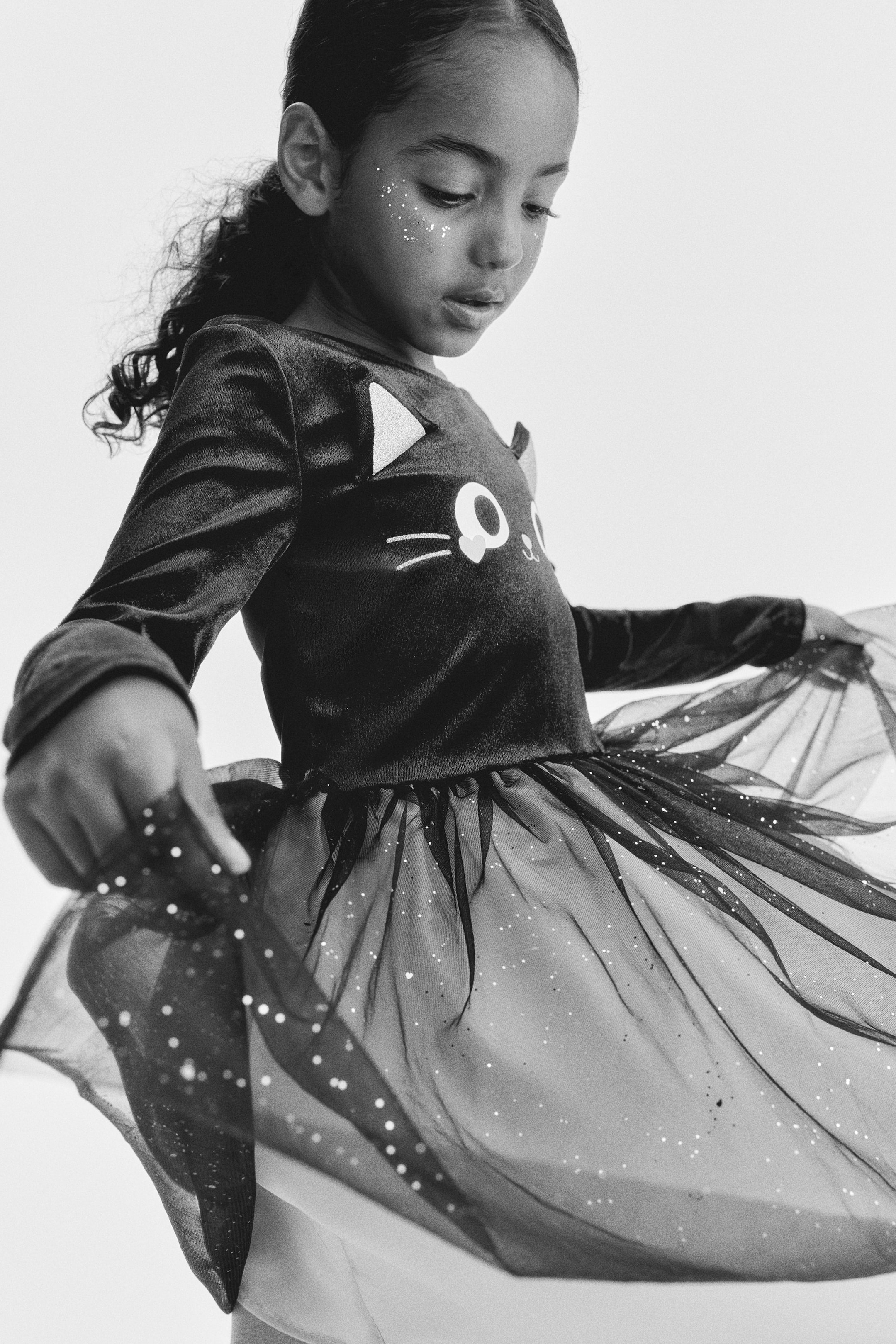 Tulle-Skirt Dance Dress