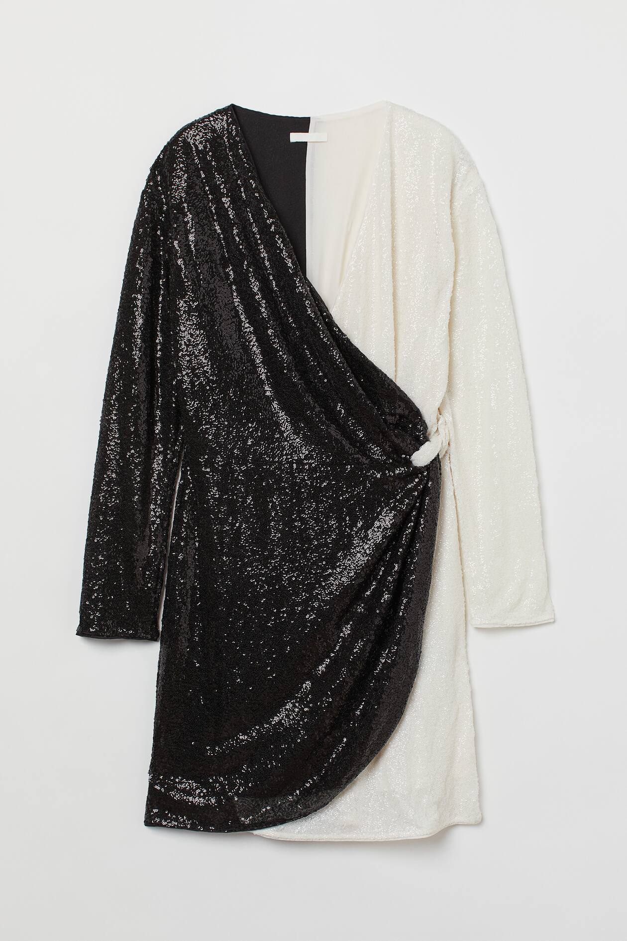 Robe à Paillettes Dorées H&M Taille 36 - Occasion Très Bon État - Parfaite Pour Soirée