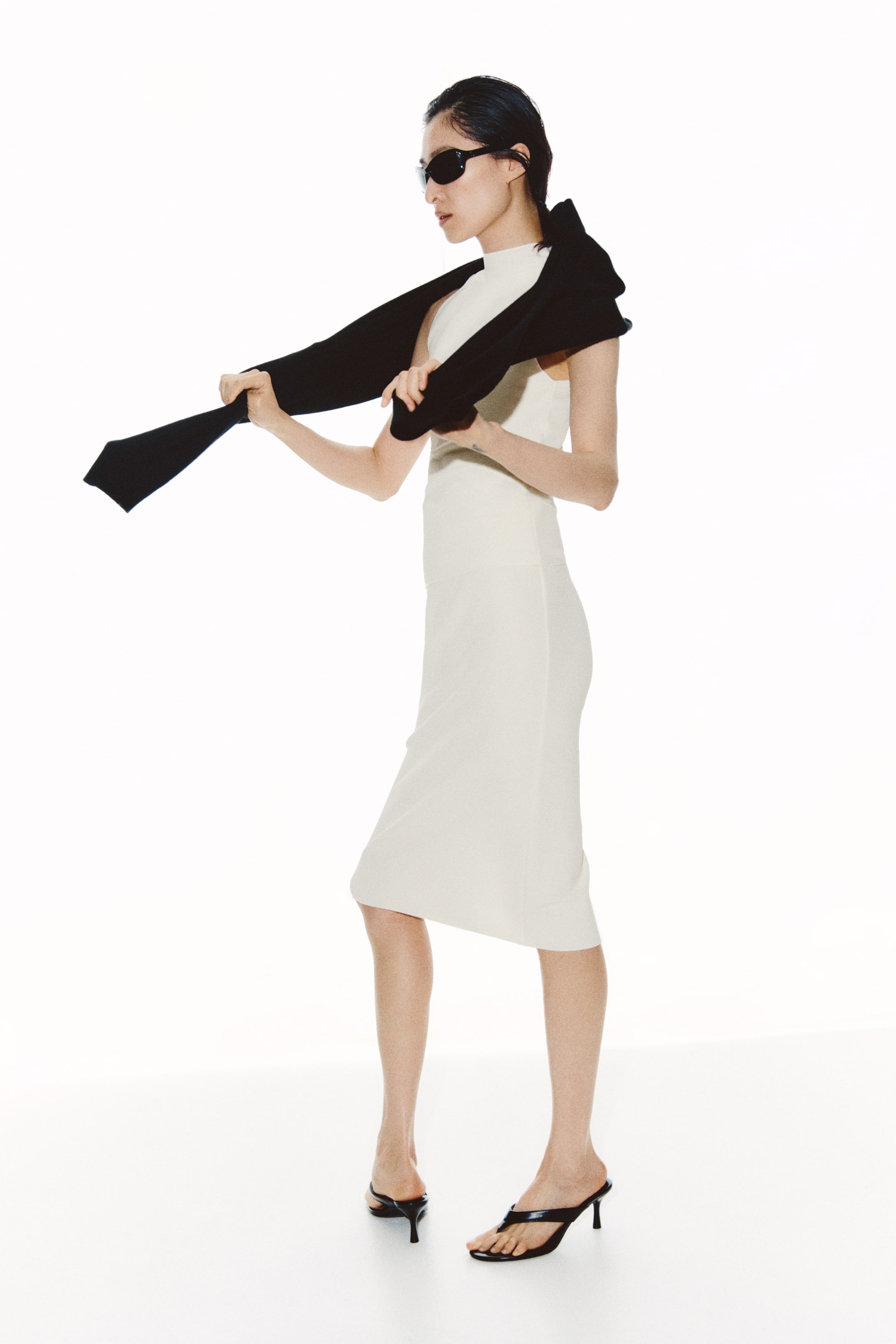 Jersey Pencil Skirt