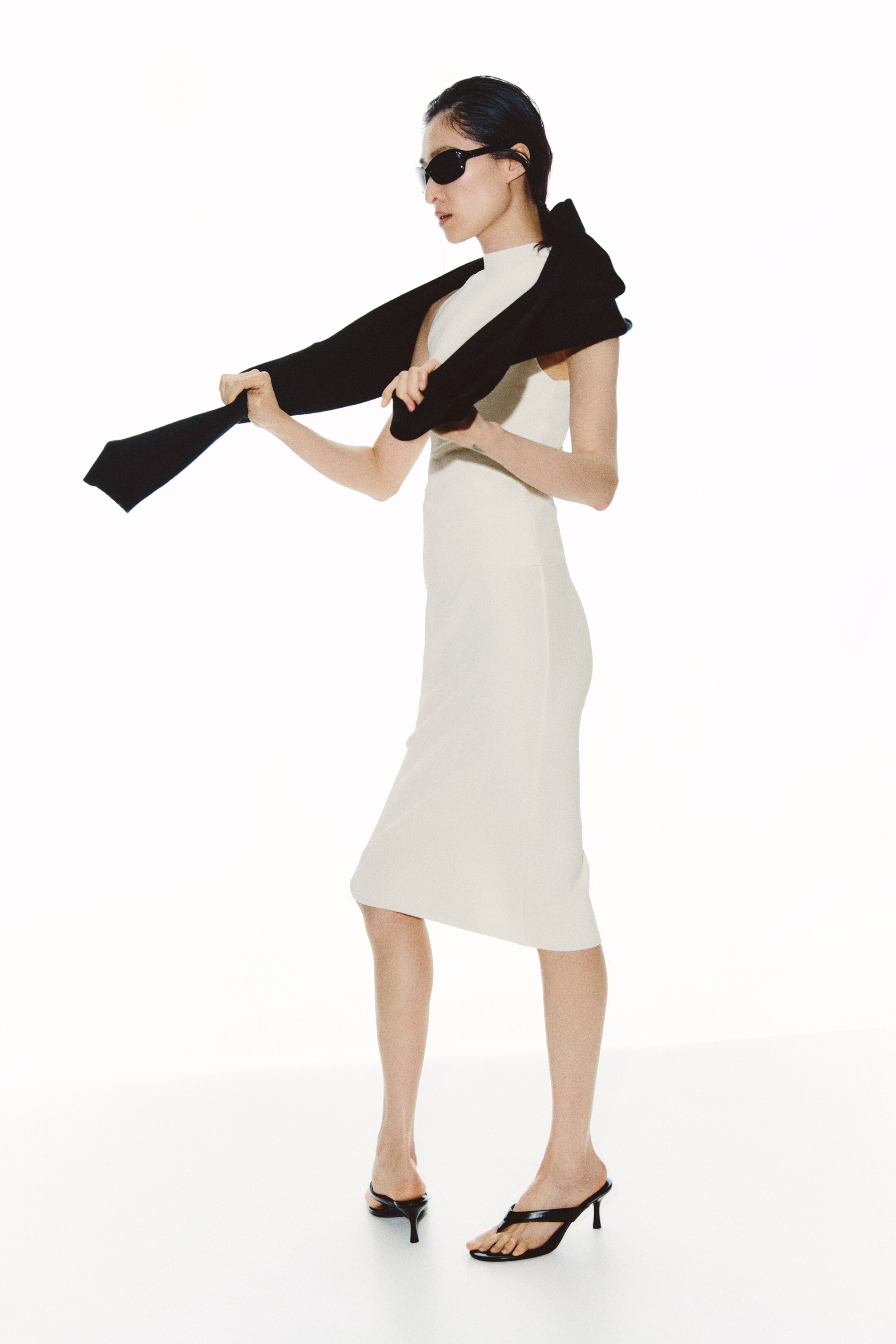 Jersey Pencil Skirt