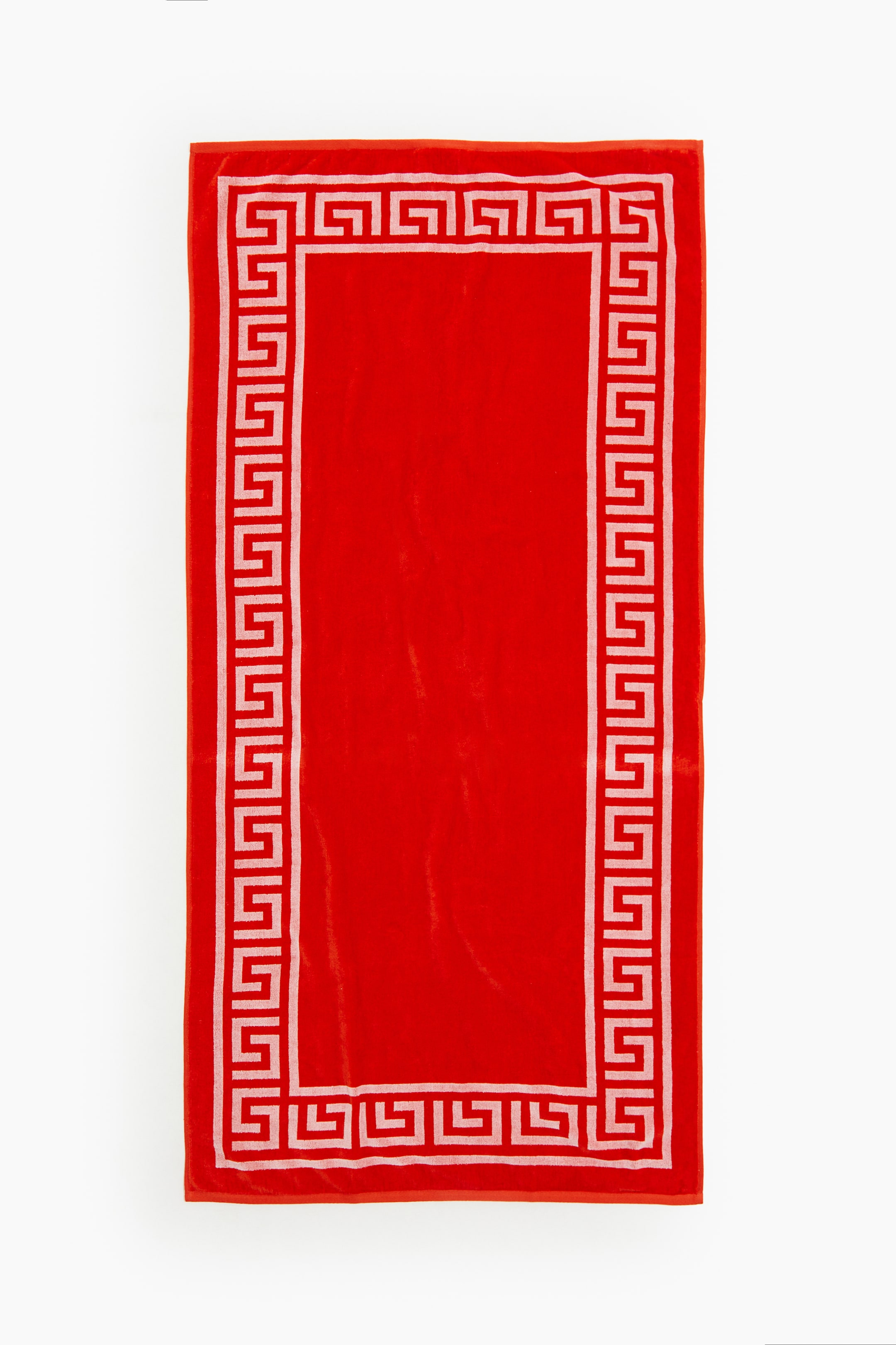 Greek Key Beach Towel