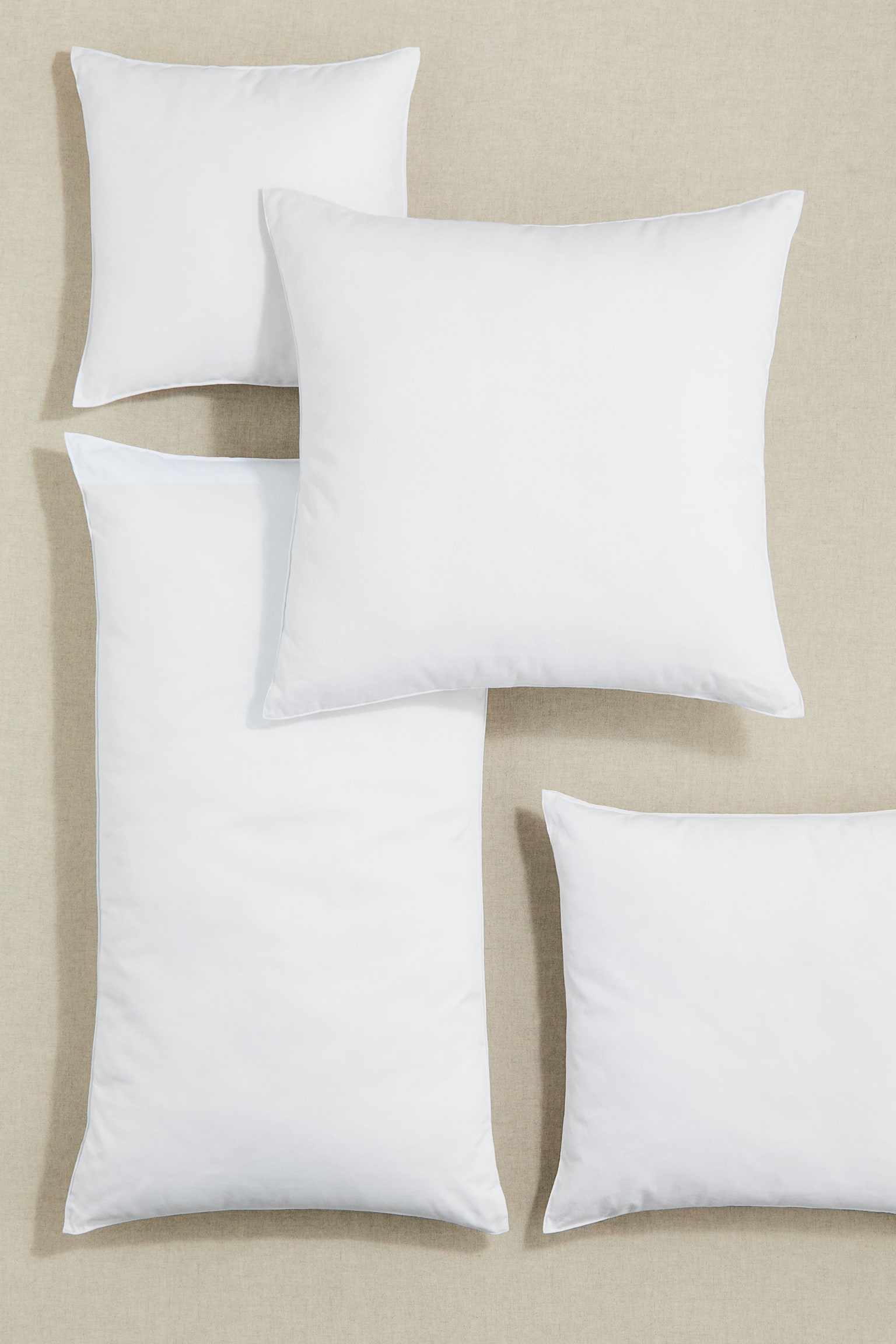 Polyester-filled inner cushion - White/White - 4