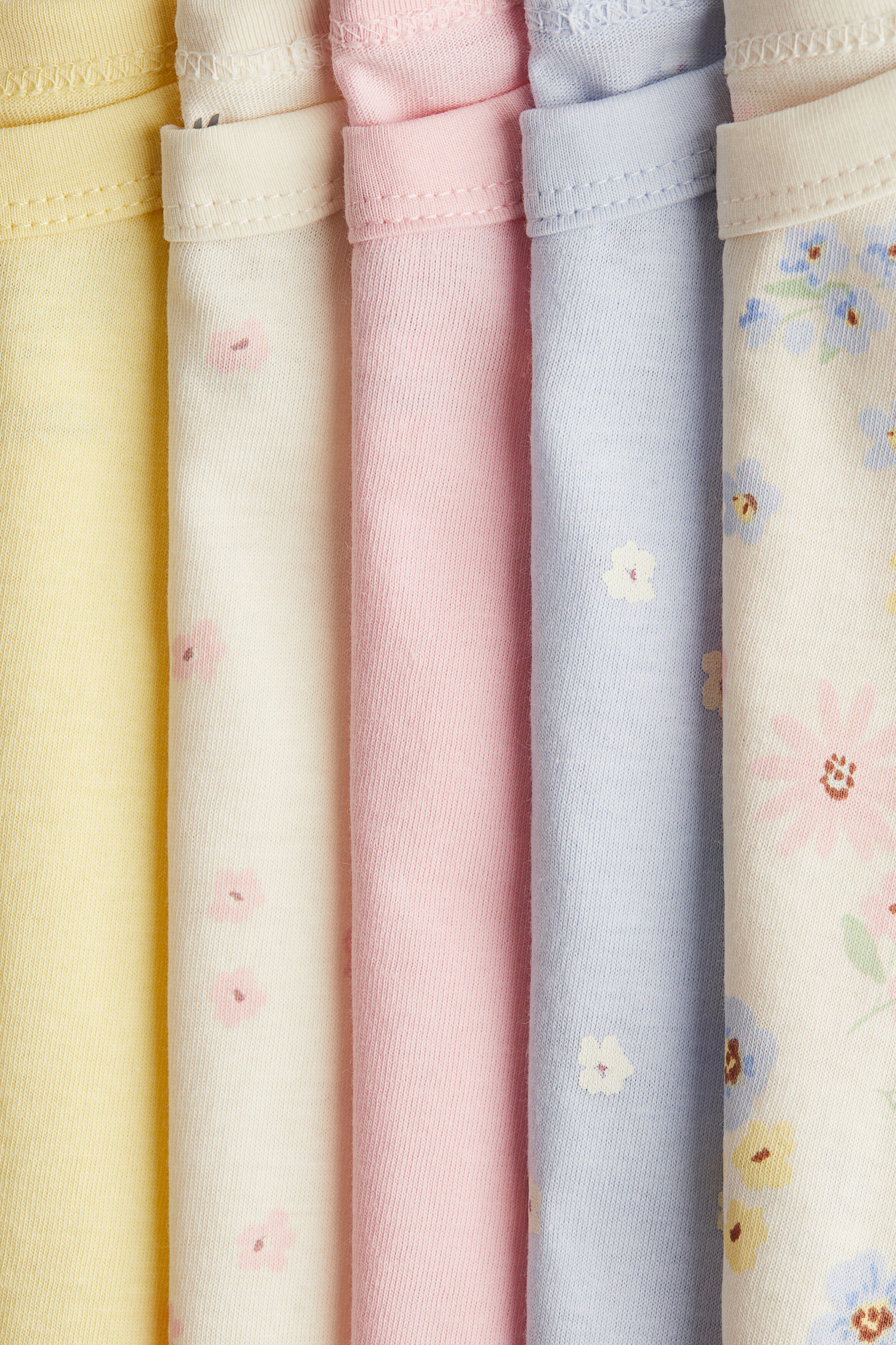 5-pack cotton t-shirts-image