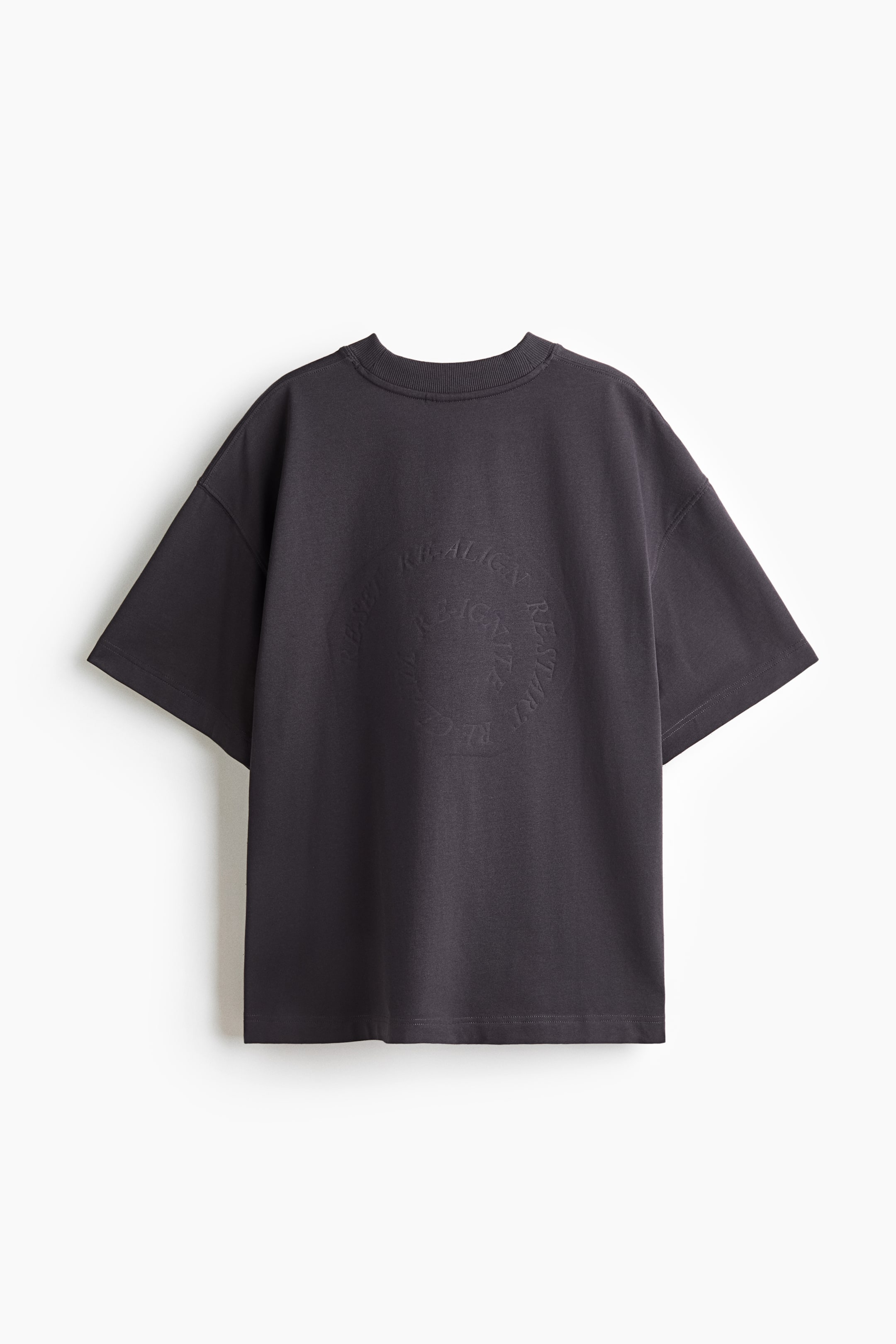 Oversized-Fit Printed Sports T-Shirt