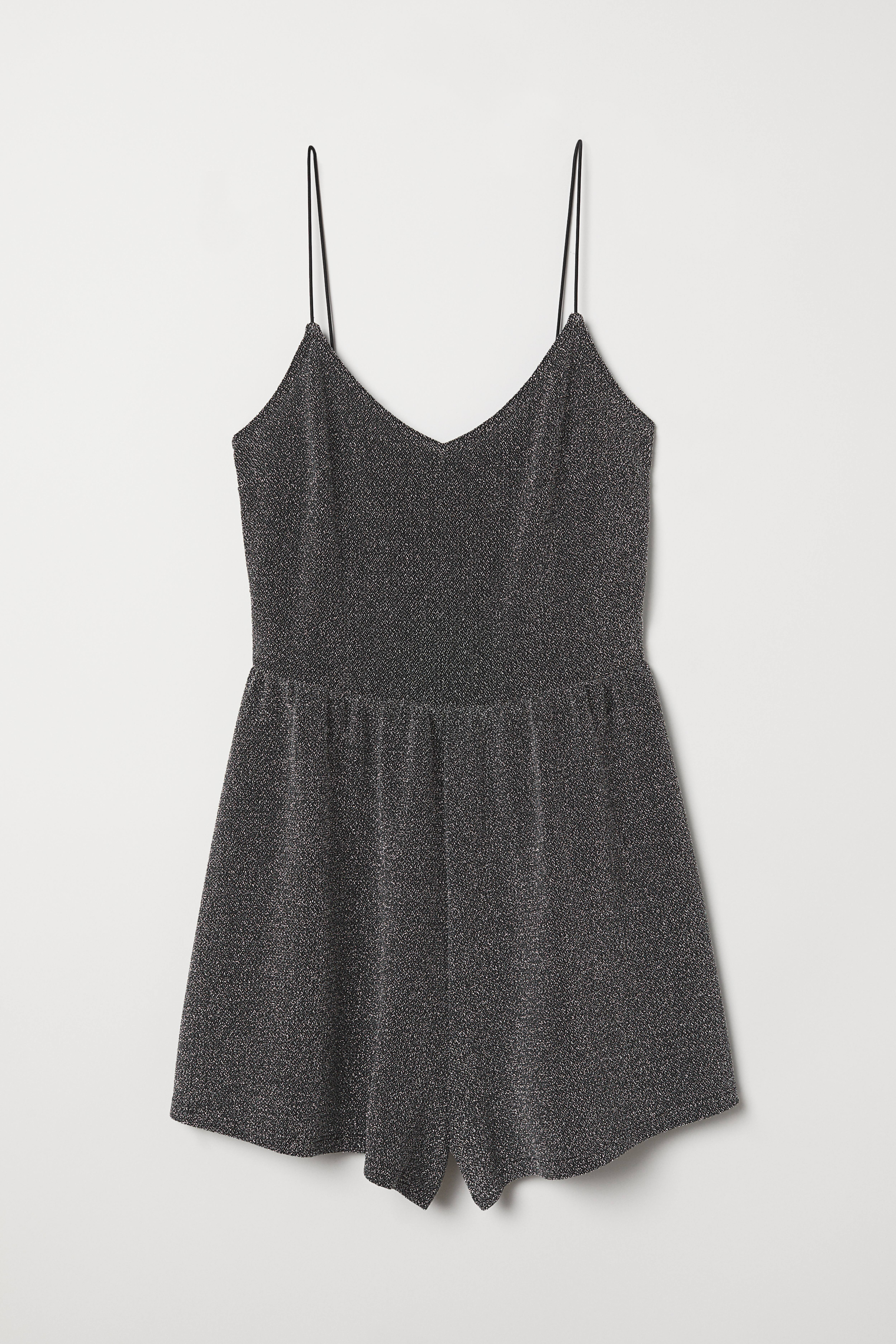 H&m grey fashion jumpsuit