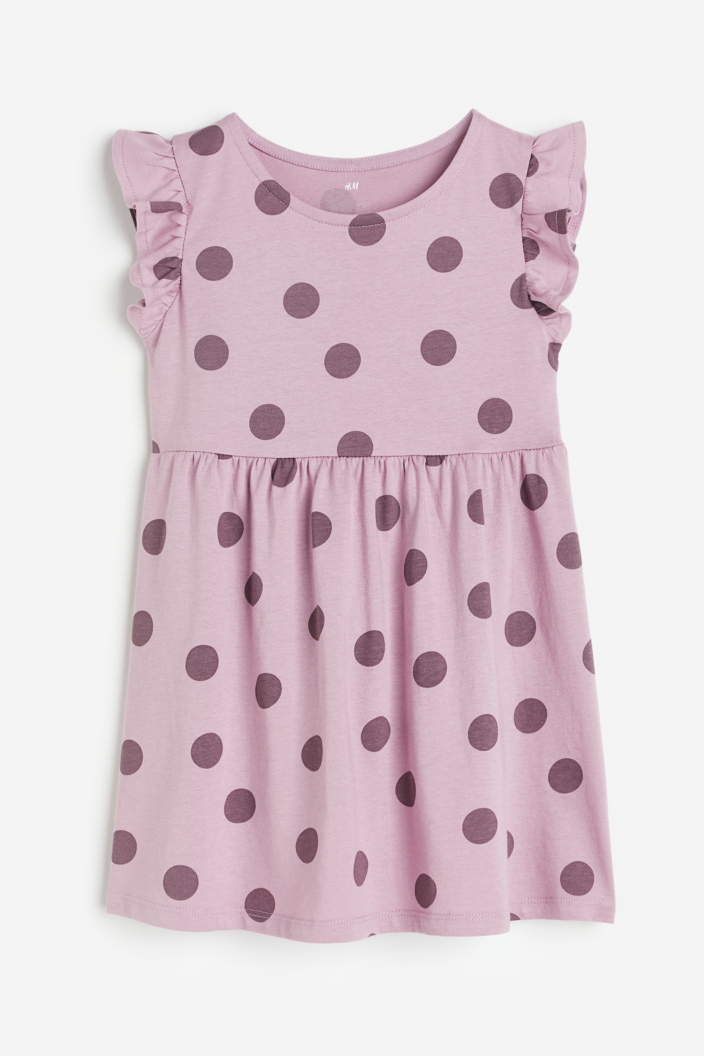 cotton jersey dress h&m Pink/Lilo & Stitch Printed Cotton Jersey Dress for kids