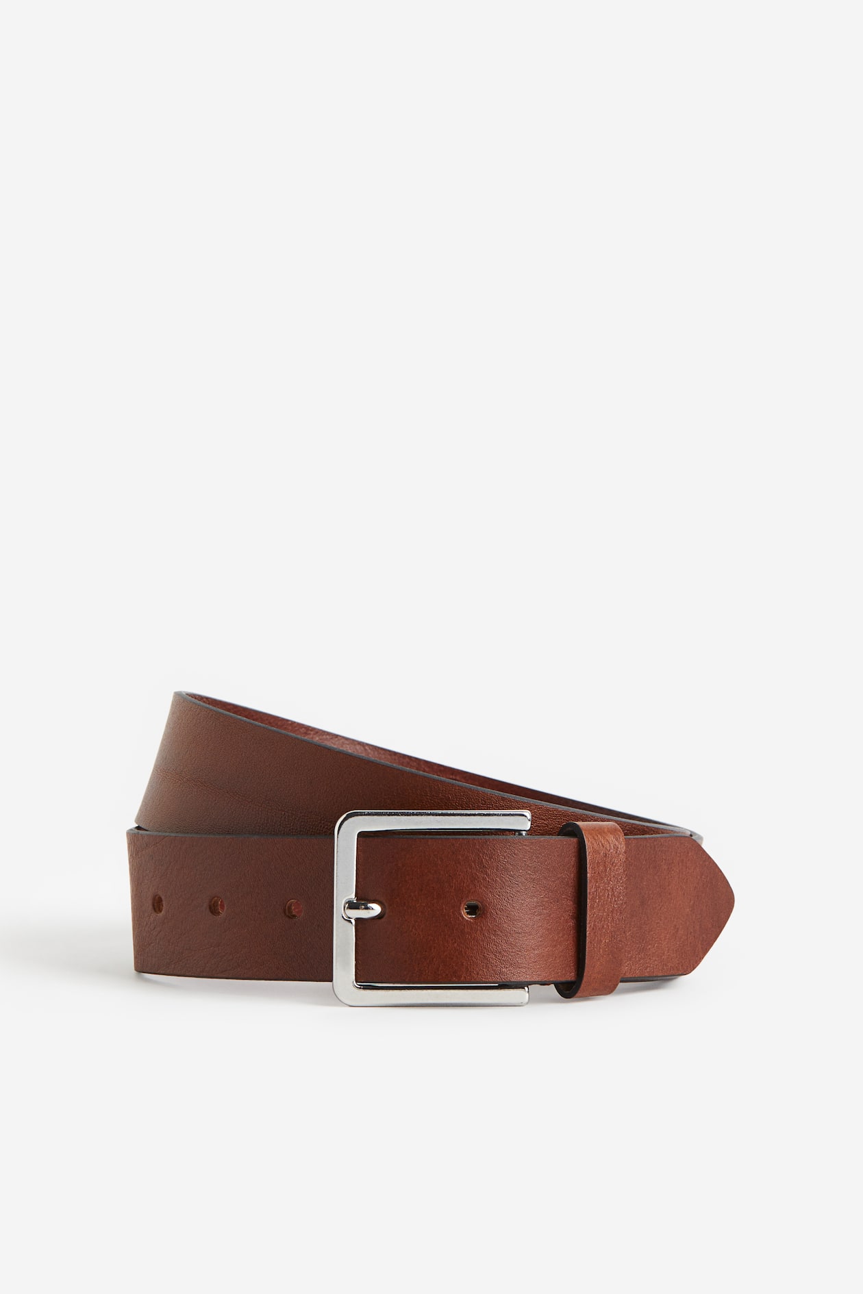 Leather Belt - Light brown - Men | H&M US