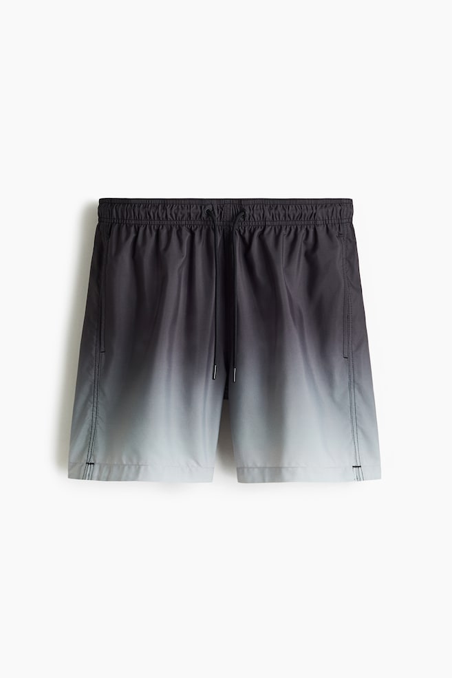 Short de bain - Dark grey/Gradient/Bleu clair/dégradé - 1