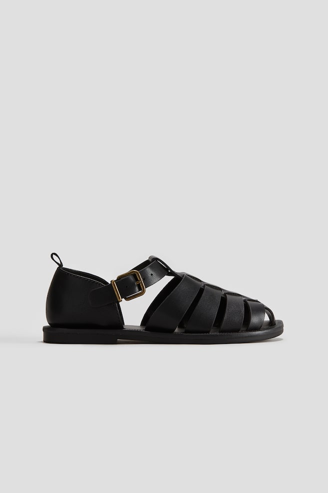 Fisherman sandals - Black - 1