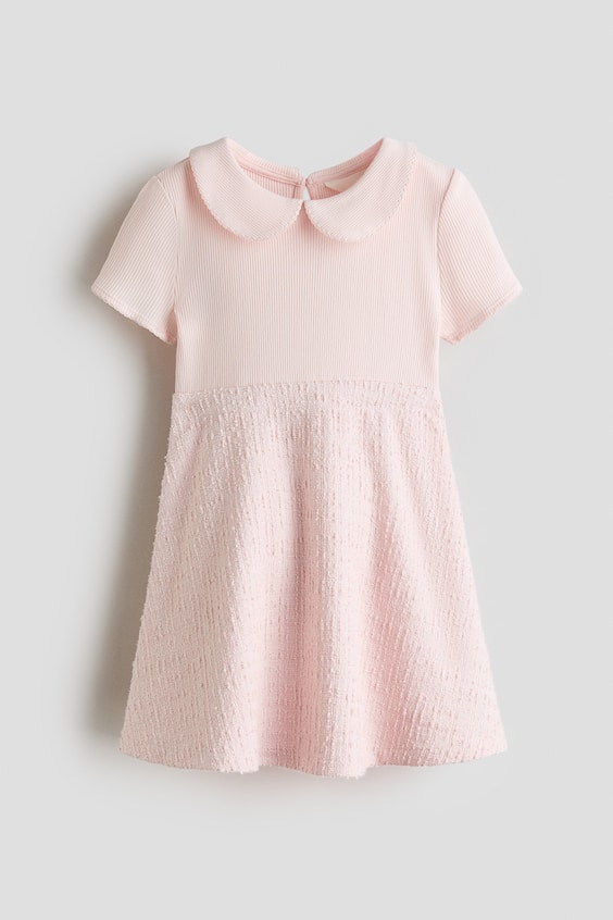 Детские платья H&M Flared-Skirt Dress with Collar