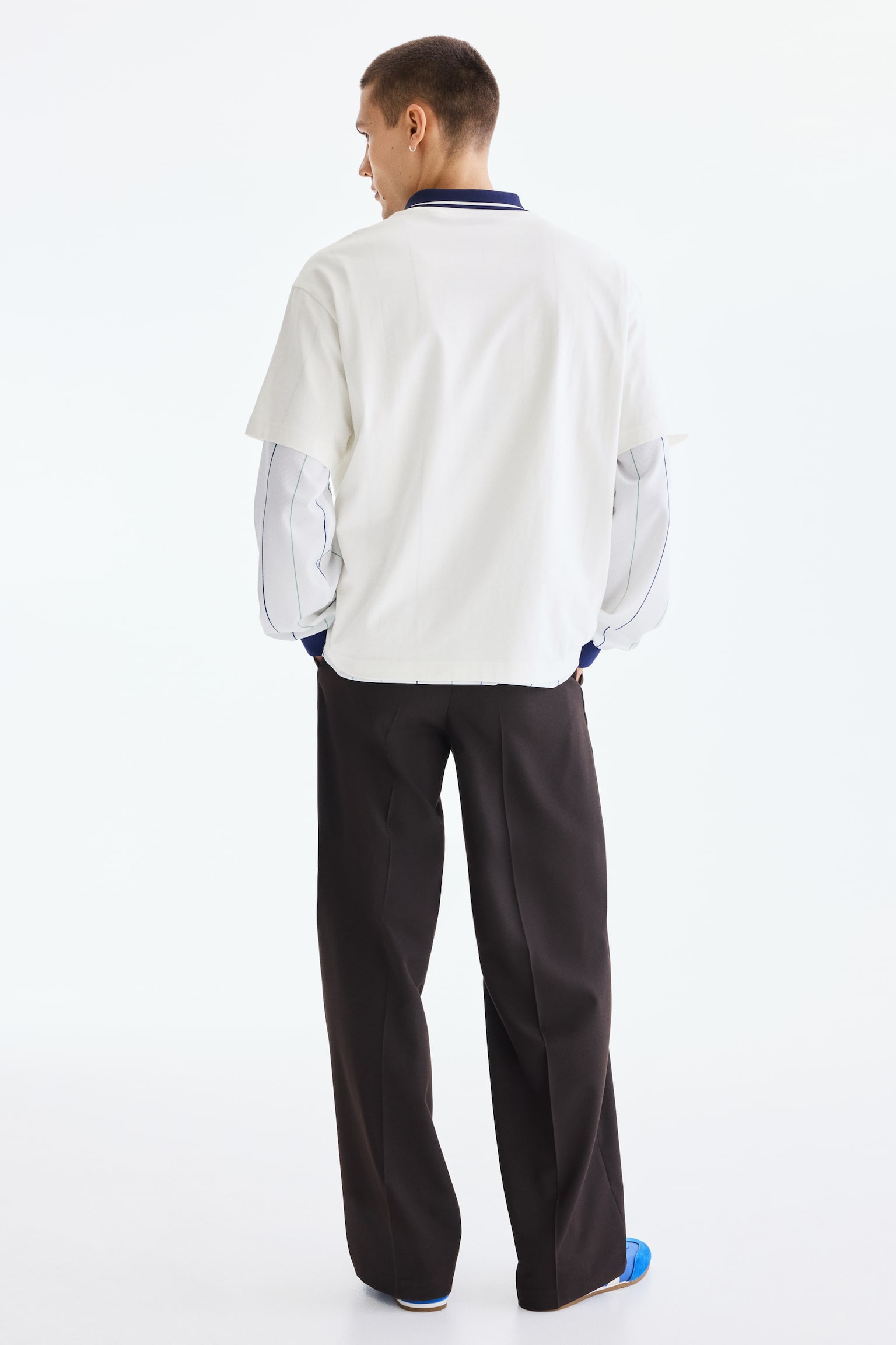 Loose Fit Printed T-shirt - White/Red Rock/Black/Phys. Ed. Class/Black/Campioni Del Mondo/Black/Brooklyn/White/Landry's/Khaki green/Adapt/Light blue/Le Club Bleu/White/Pasta/Dark turquoise/Allotment/White/The Soul's Garden/White/Beach/Brown/Street hoops/Blue/Still Water/Brown/Adapt - 4