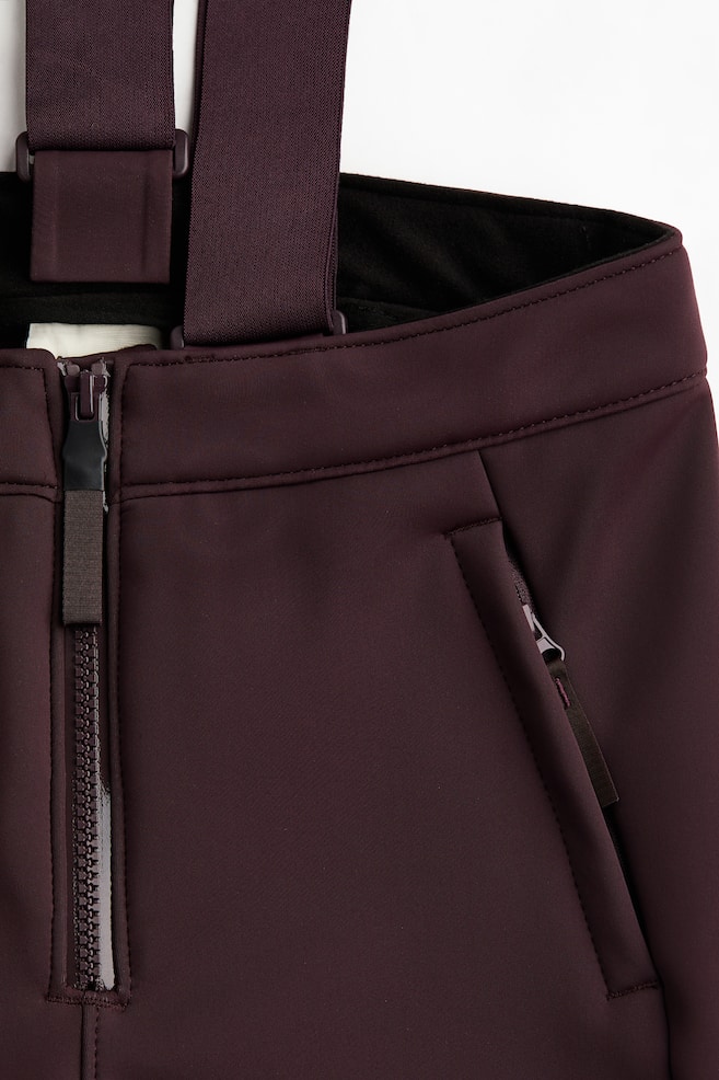 Water-repellent ski trousers-Aubergine purple - 6