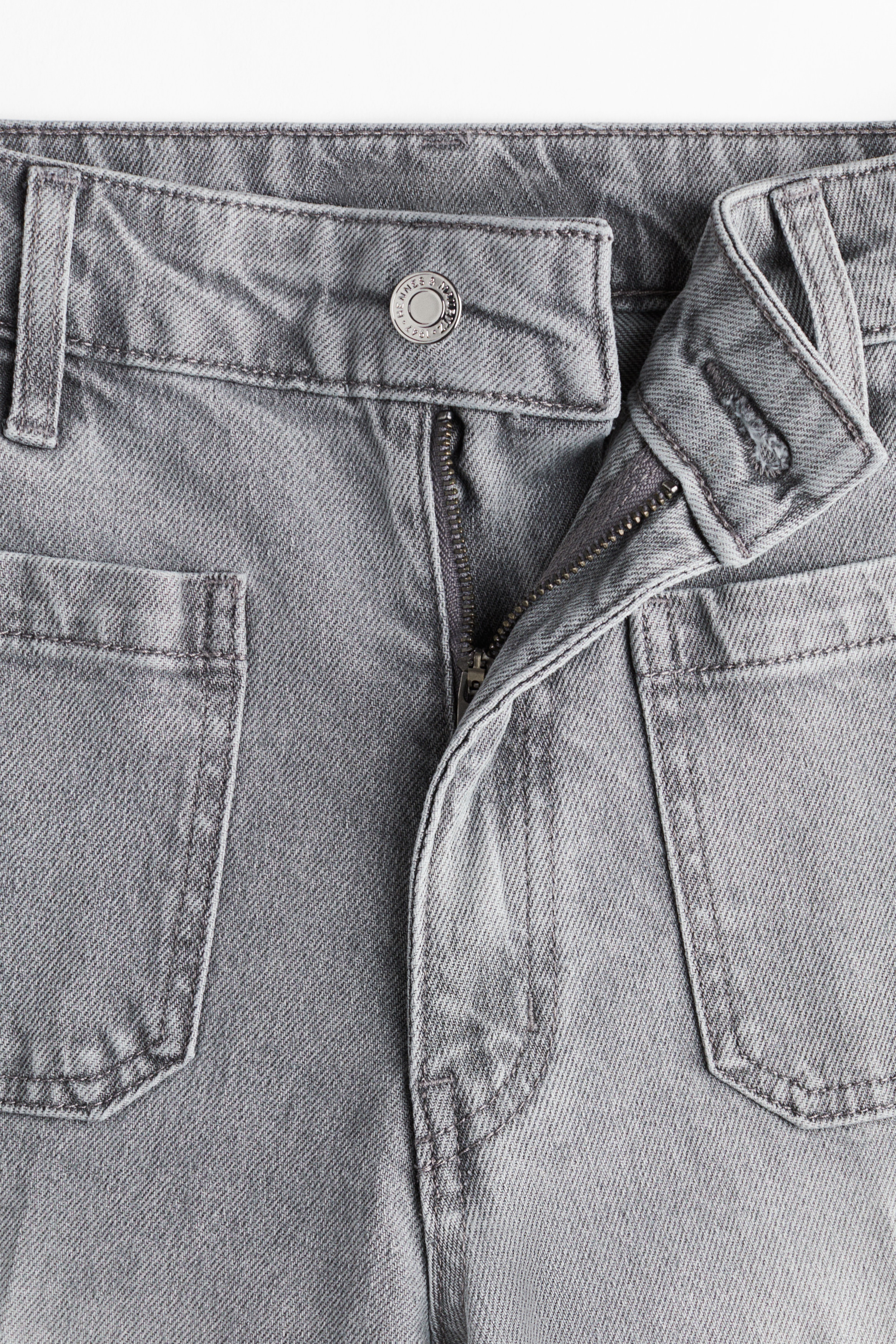 Wide High Jeans