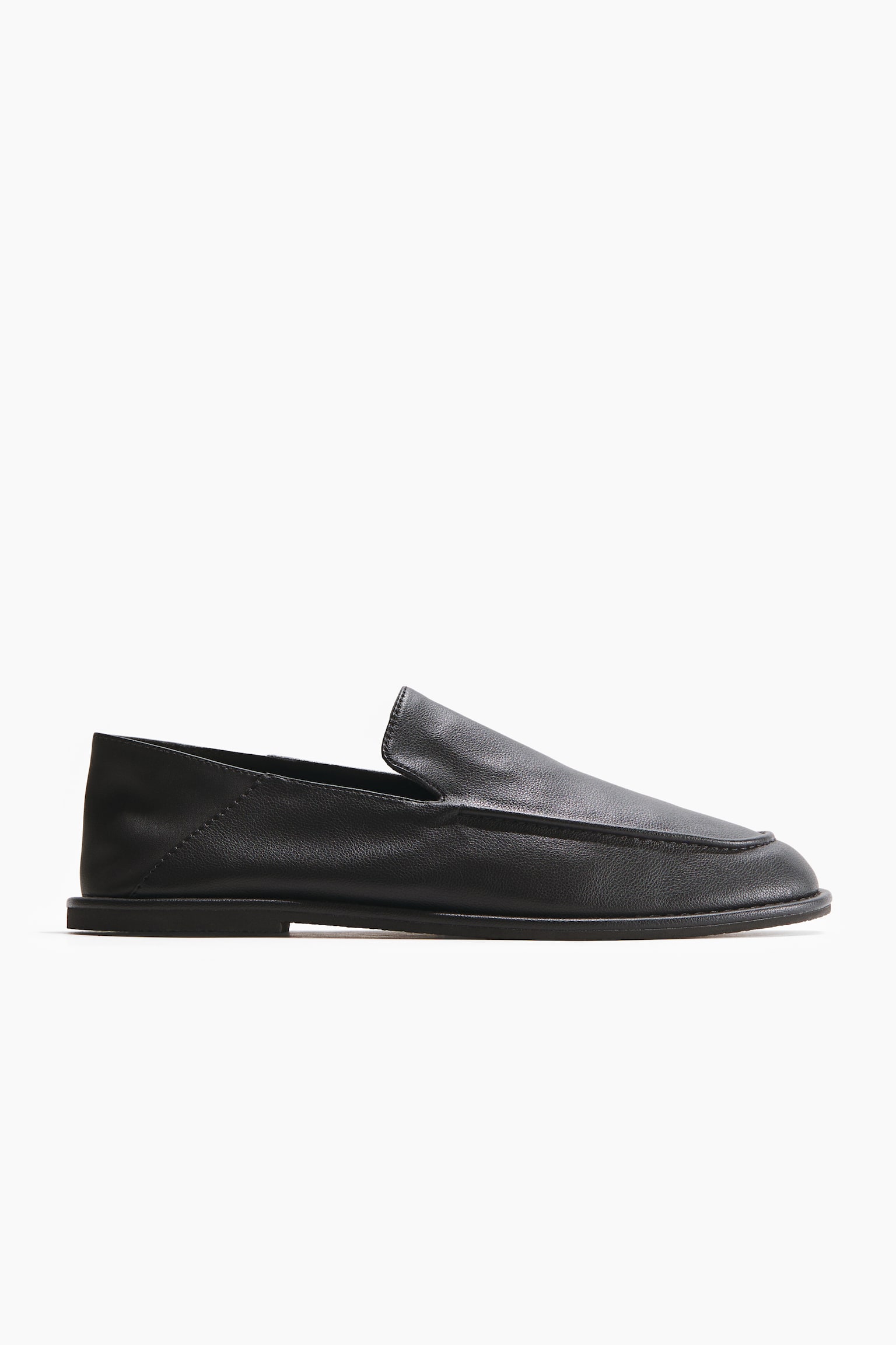 Slipper loafers - Siyah/Bej