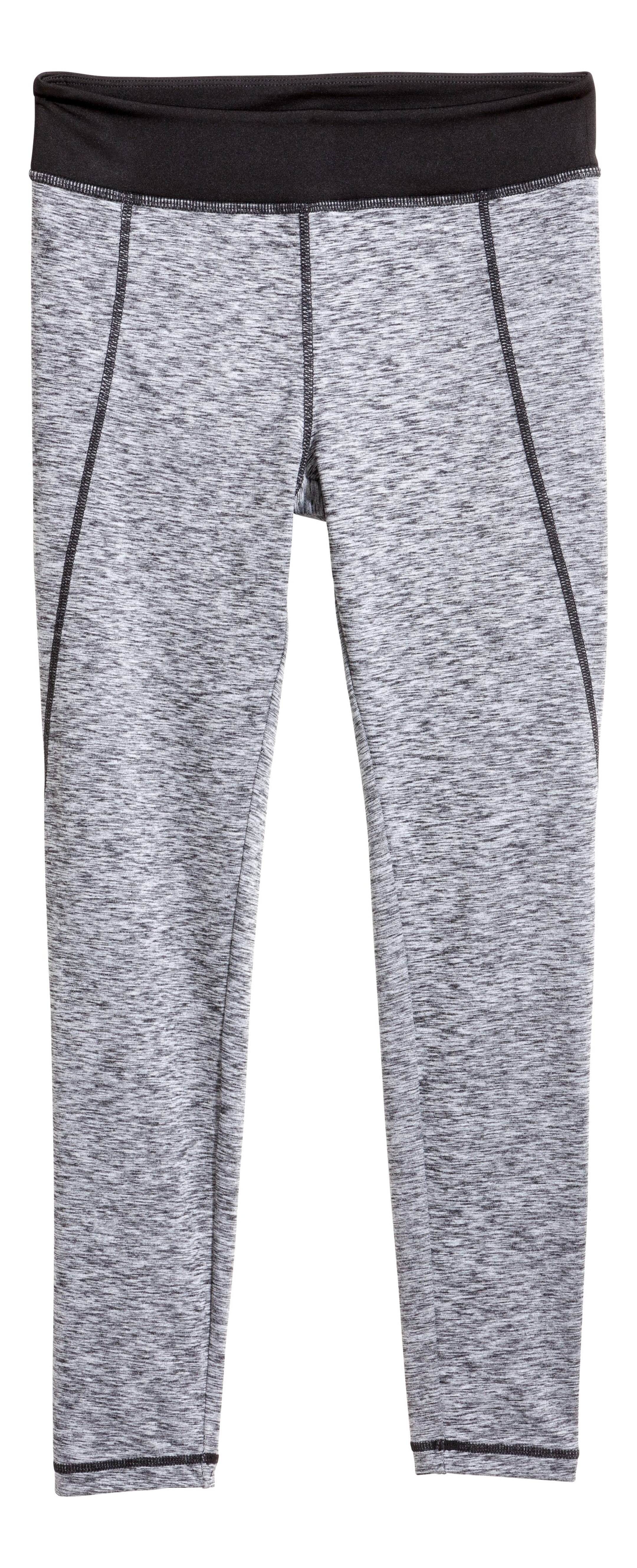 View larger image: Sports Tights - Gray melange - Kids | H&M CA 1