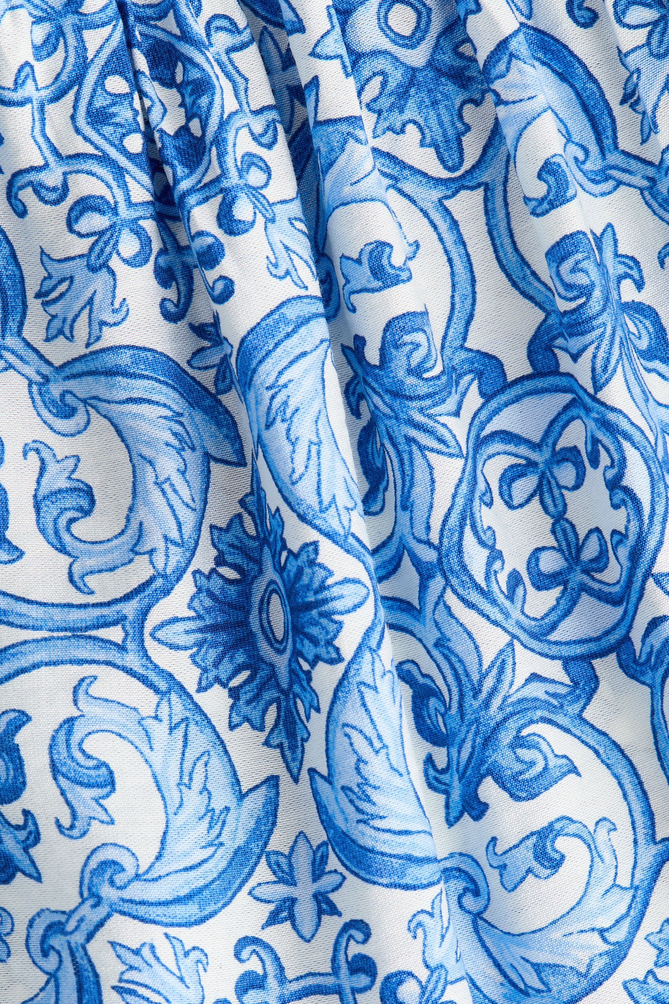 Printed Tiered Dress