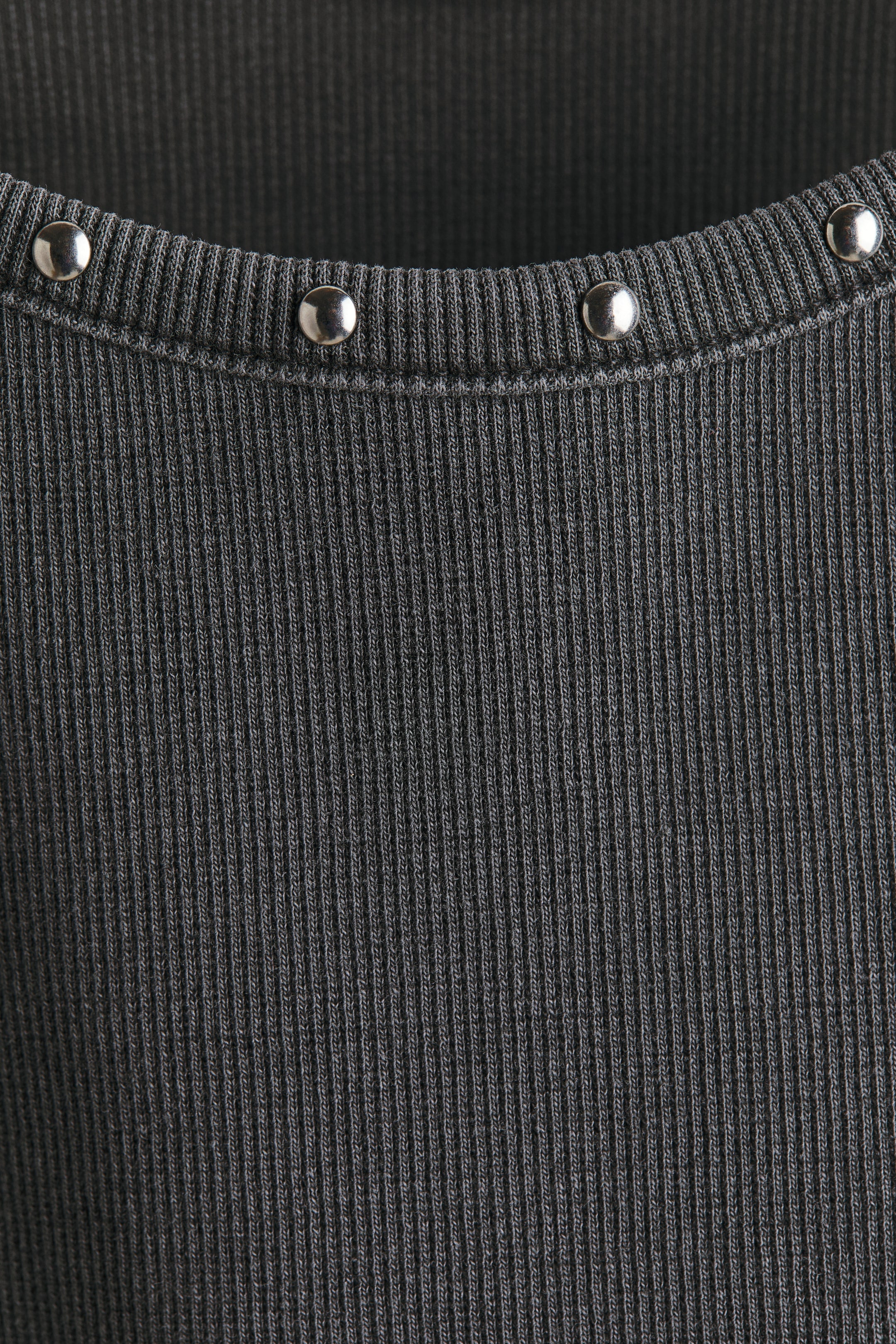 Ribbed Cotton Tank Top