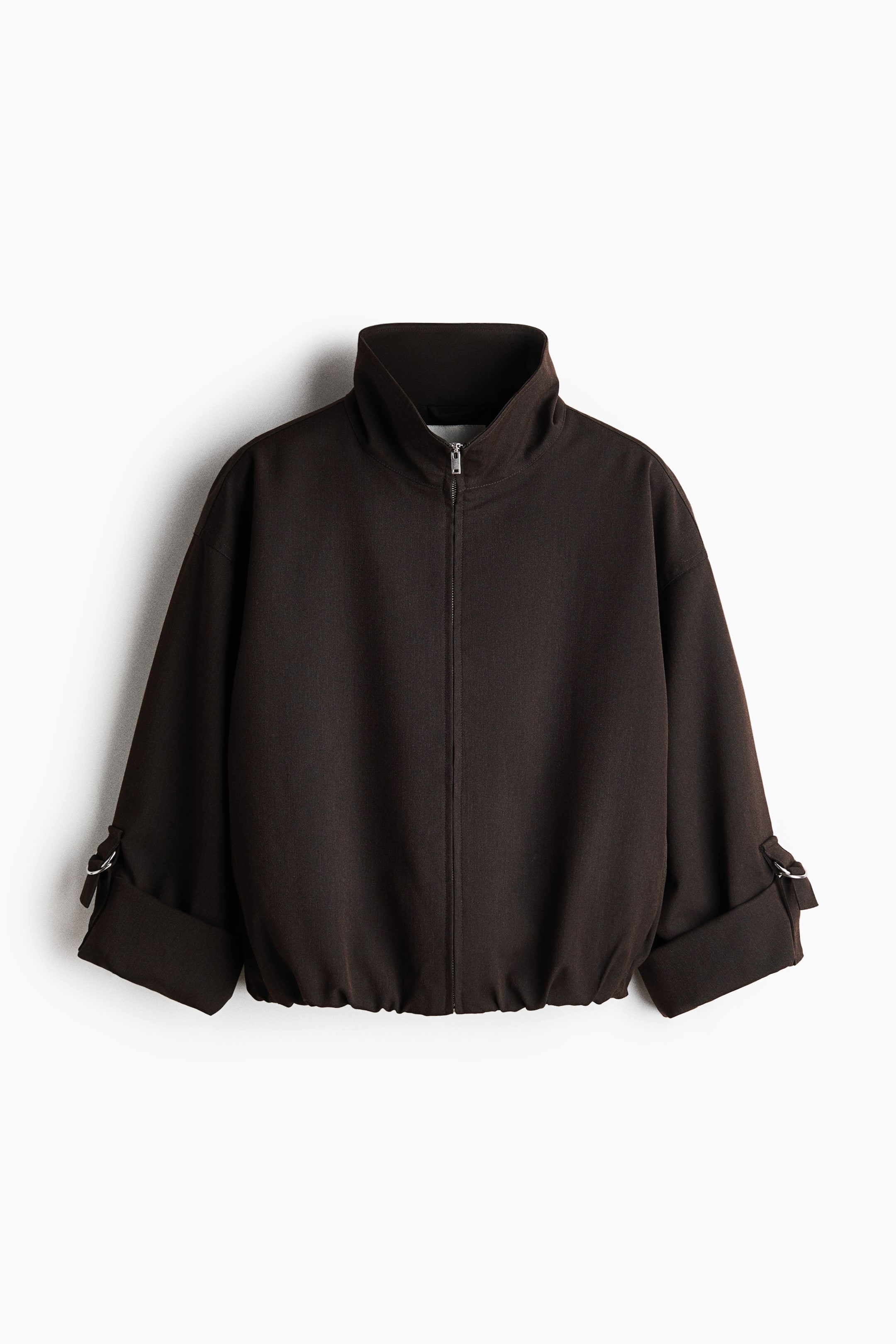 Oversized Bubble-Hem Jacket