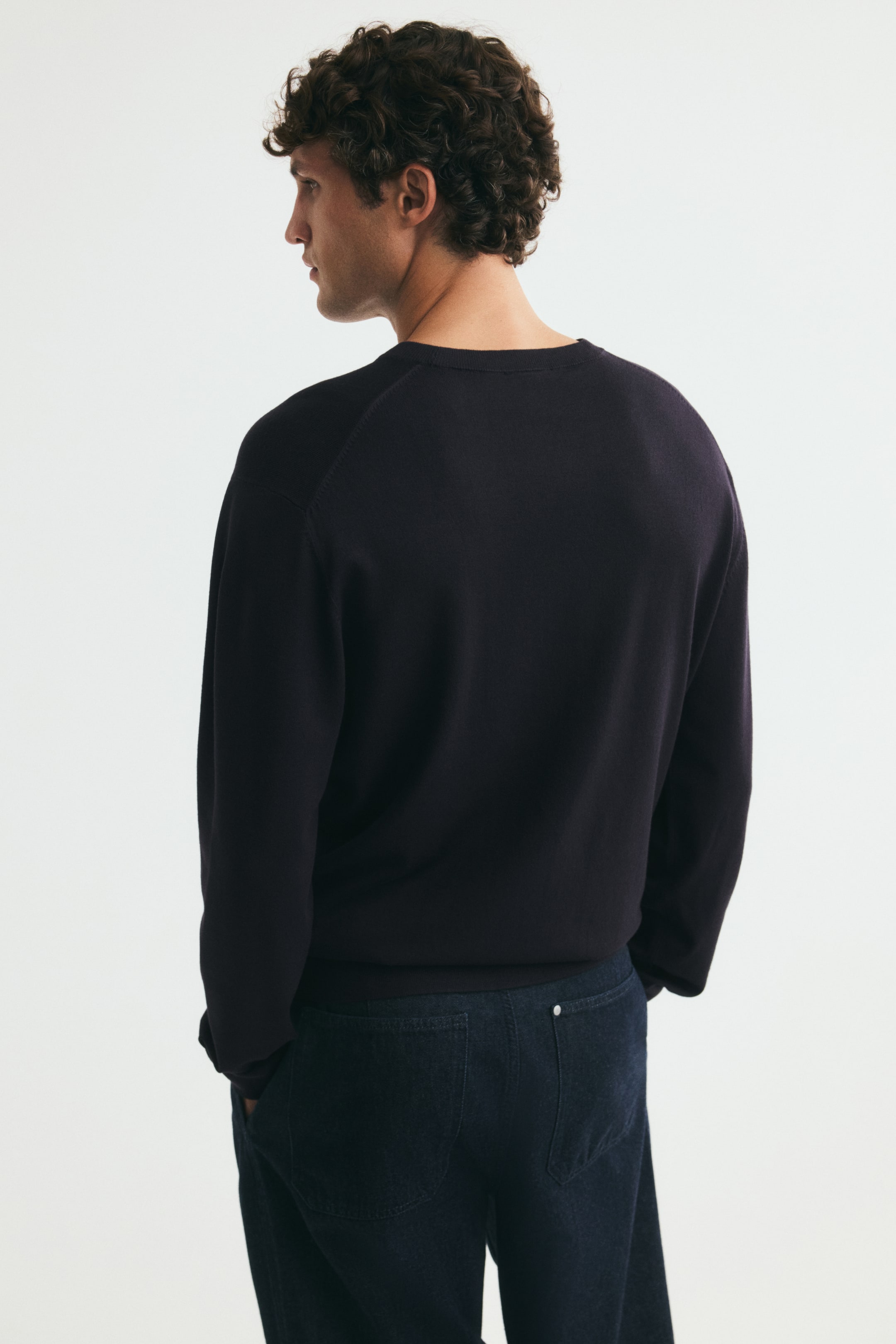Regular-Fit Fine-Knit Sweater