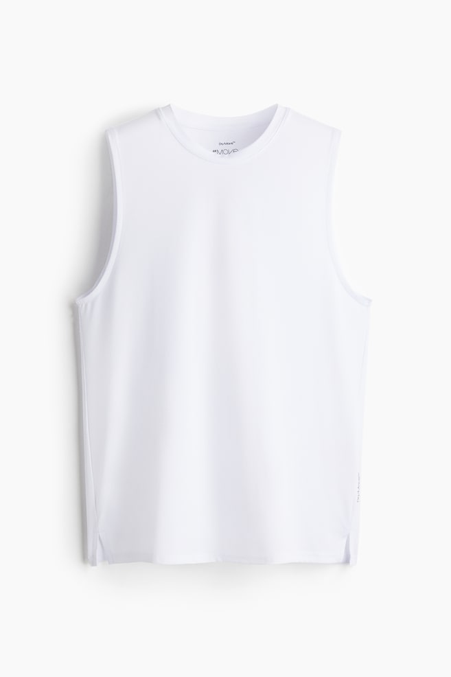 Sport-Tanktop mit DryMove™ in Regular Fit - Weiß - 1