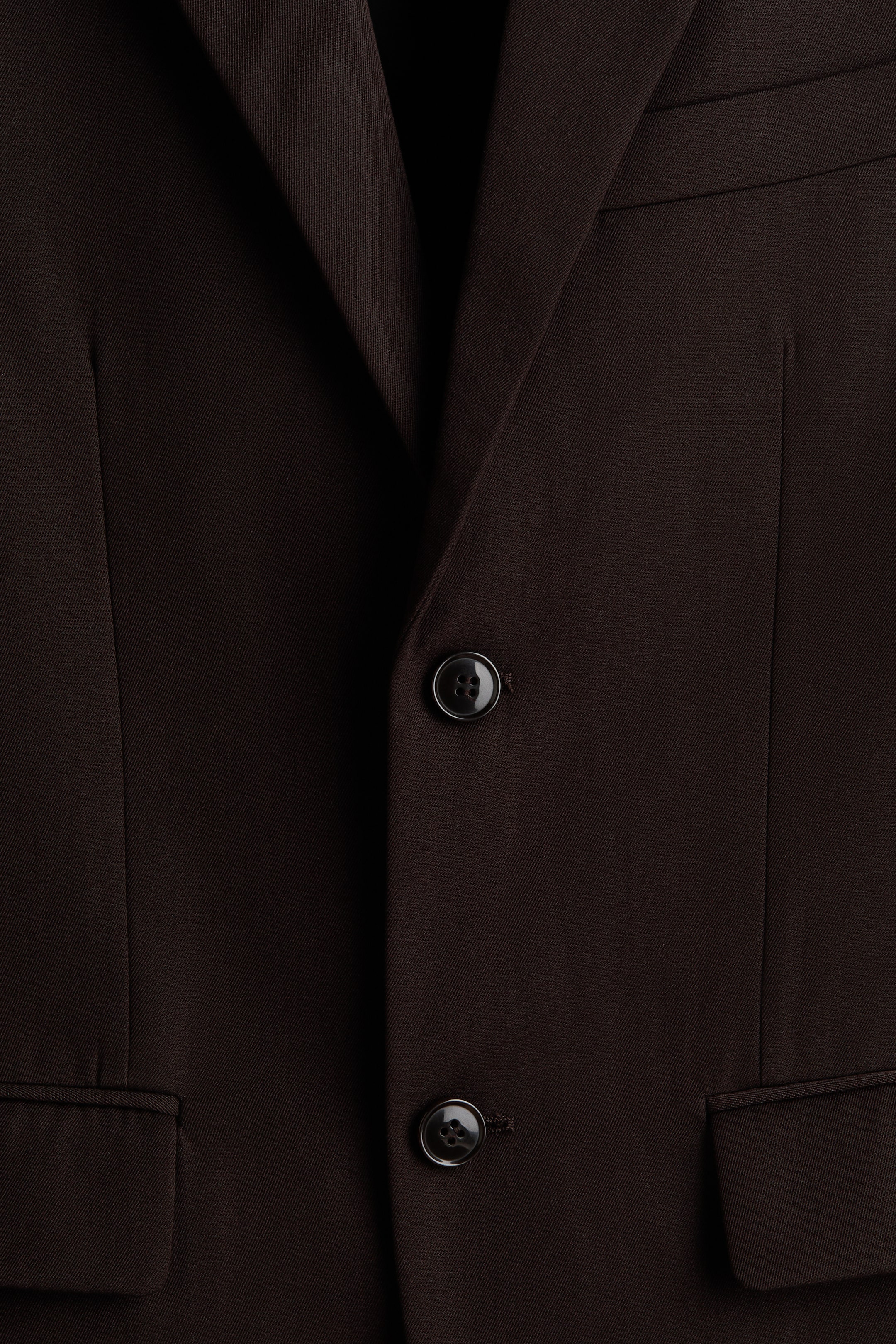 Relaxed-Fit Wool-Blend Suit Jacket
