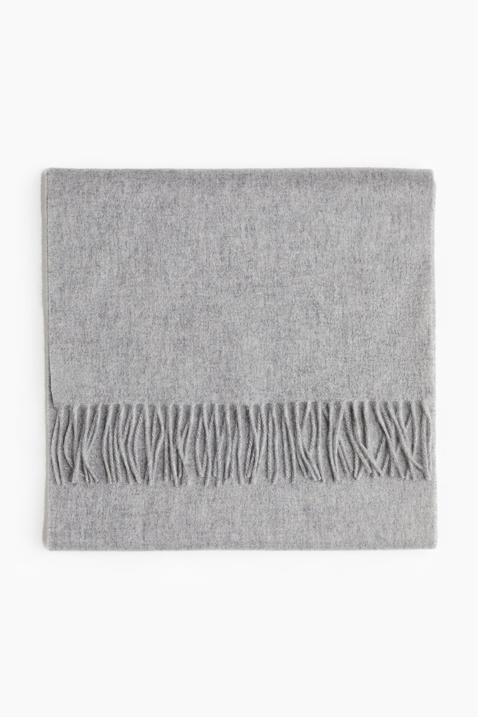 Cashmere scarf - Grey/Black/Dark grey/Dark beige - 2