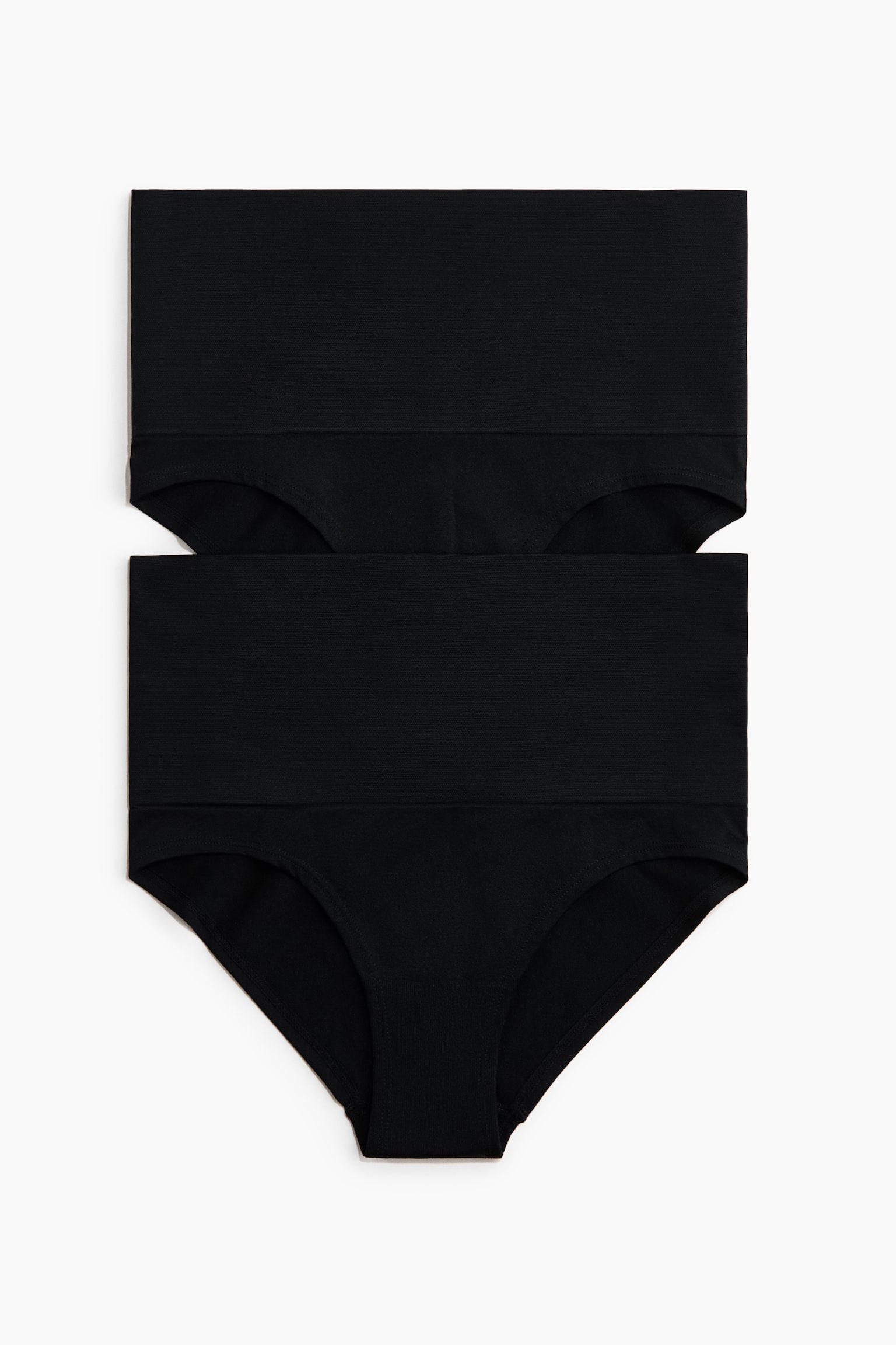 2-pack Panties Medium Shaping - Negro/Beige claro - 5