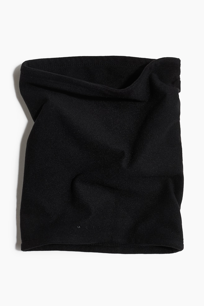 Fleece Sports Neck Gaiter - Black - 1