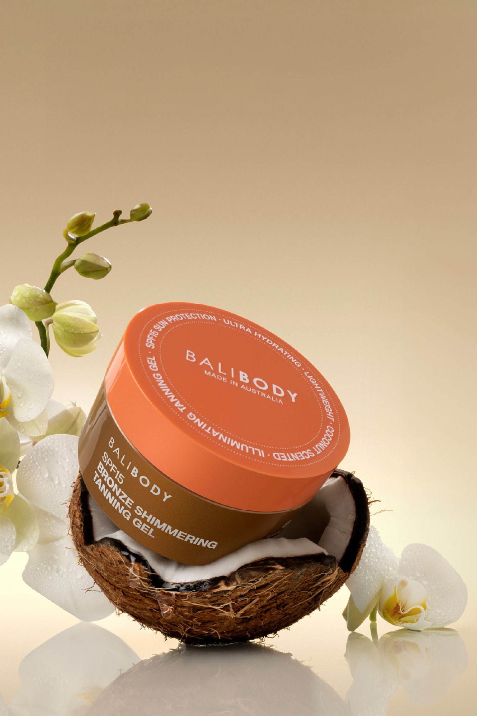 Shimmering Tanning Gel Spf15 - Tropical Coconut - 2